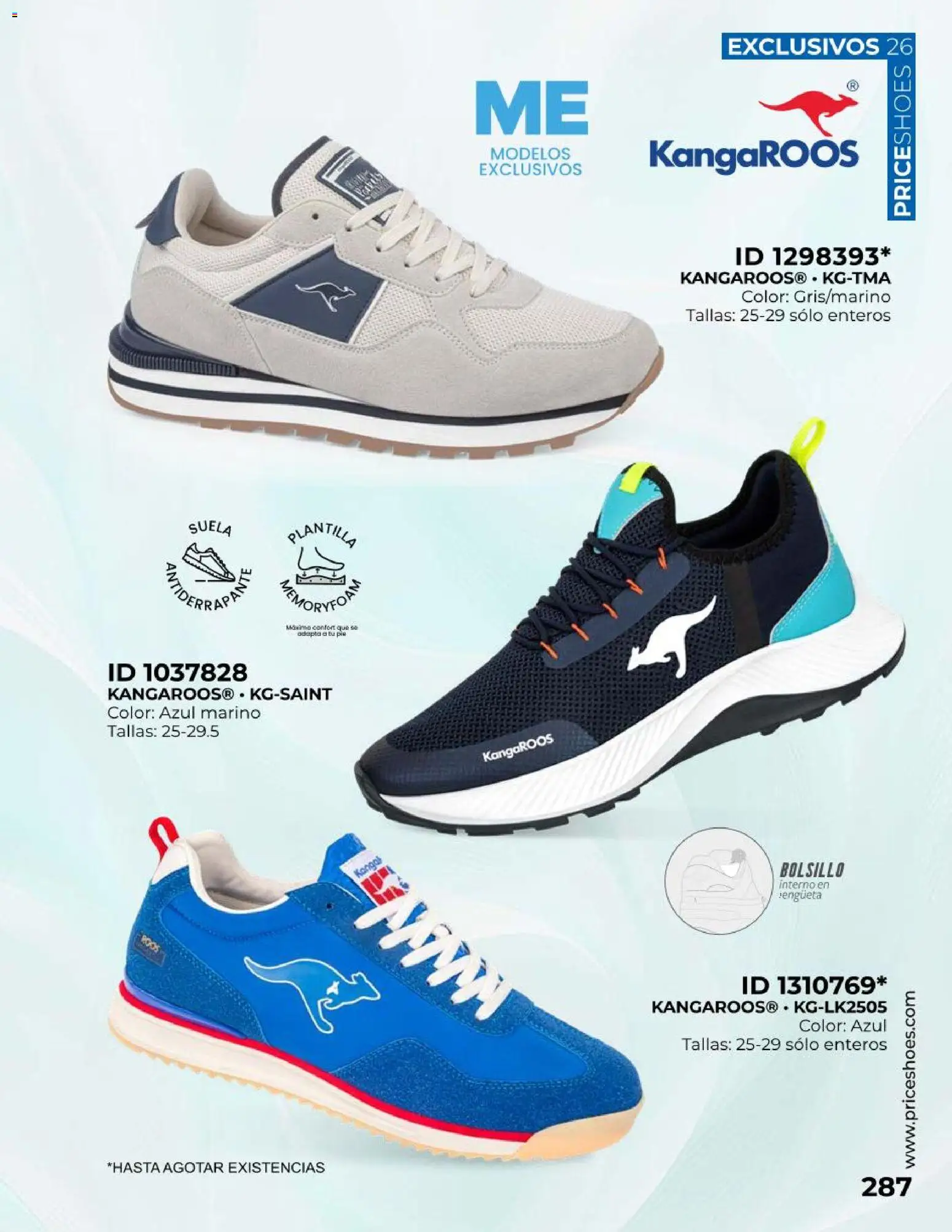 Nuevas ofertas de Price Shoes válidas en toda la República Mexicana desde el 09.05.2026. ¡Encuentra las mejores ofertas en Price Shoes catálogo Exclusivos! | Página: 287