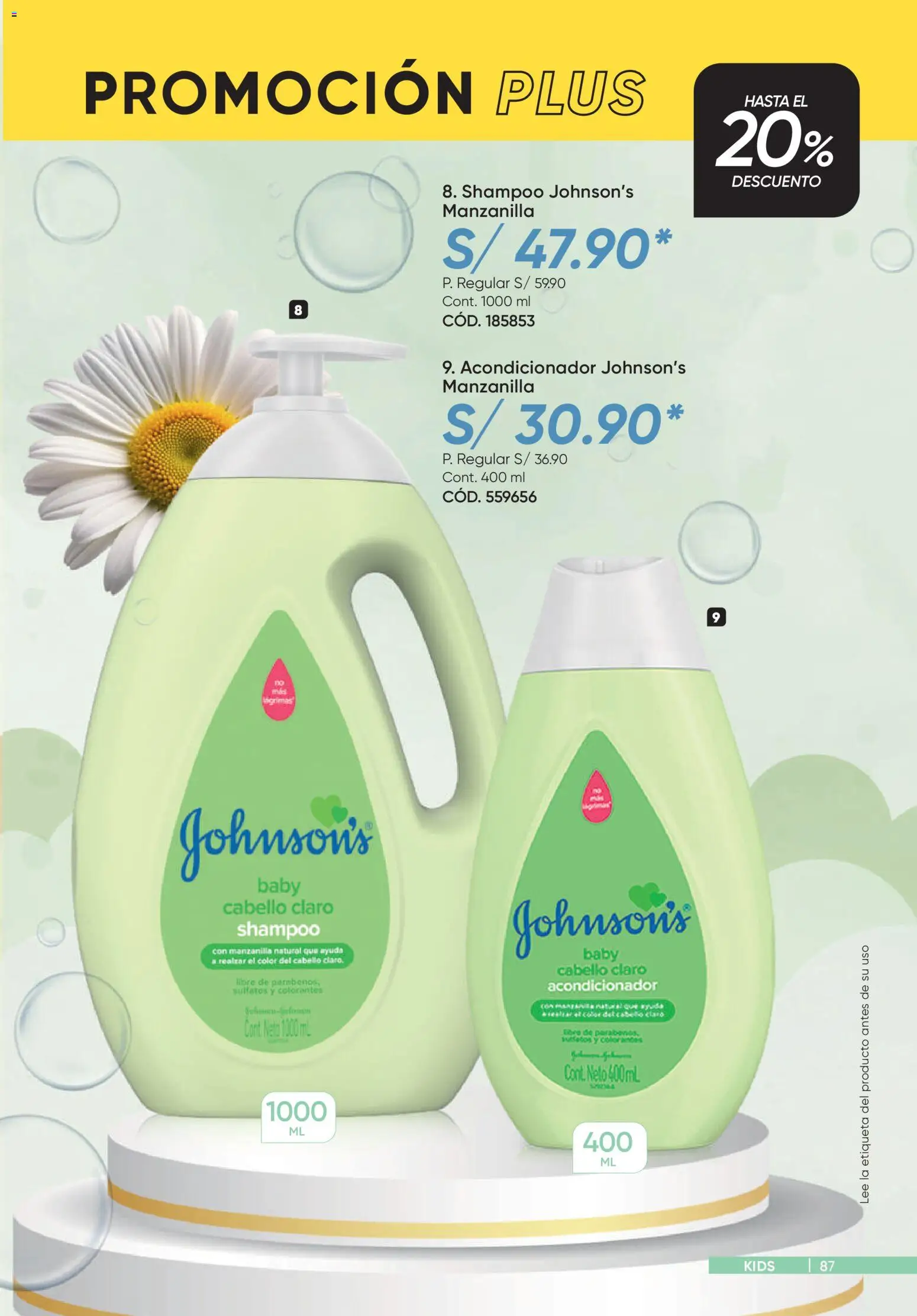 Catálogo Azzorti válido desde 18.05.2026 | Página: 87 | Productos: Shampoo, Acondicionador