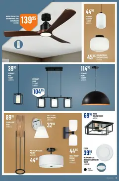 Preview of Canac weekly flyer from shop Canac valid from Jun 25, 2026 | Page: 21 | Products: Fan, Lamp