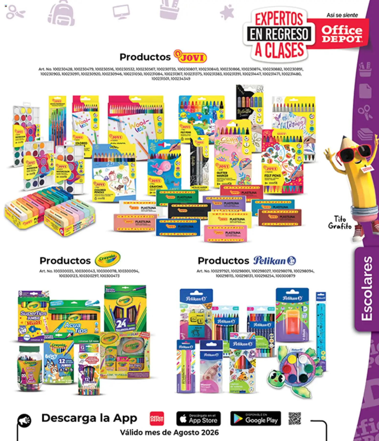 Nuevas ofertas de Office Depot válidas en toda la República Mexicana desde el 01/08/2026. ¡Encuentra las mejores ofertas en Office Depot catálogo! | Página: 14