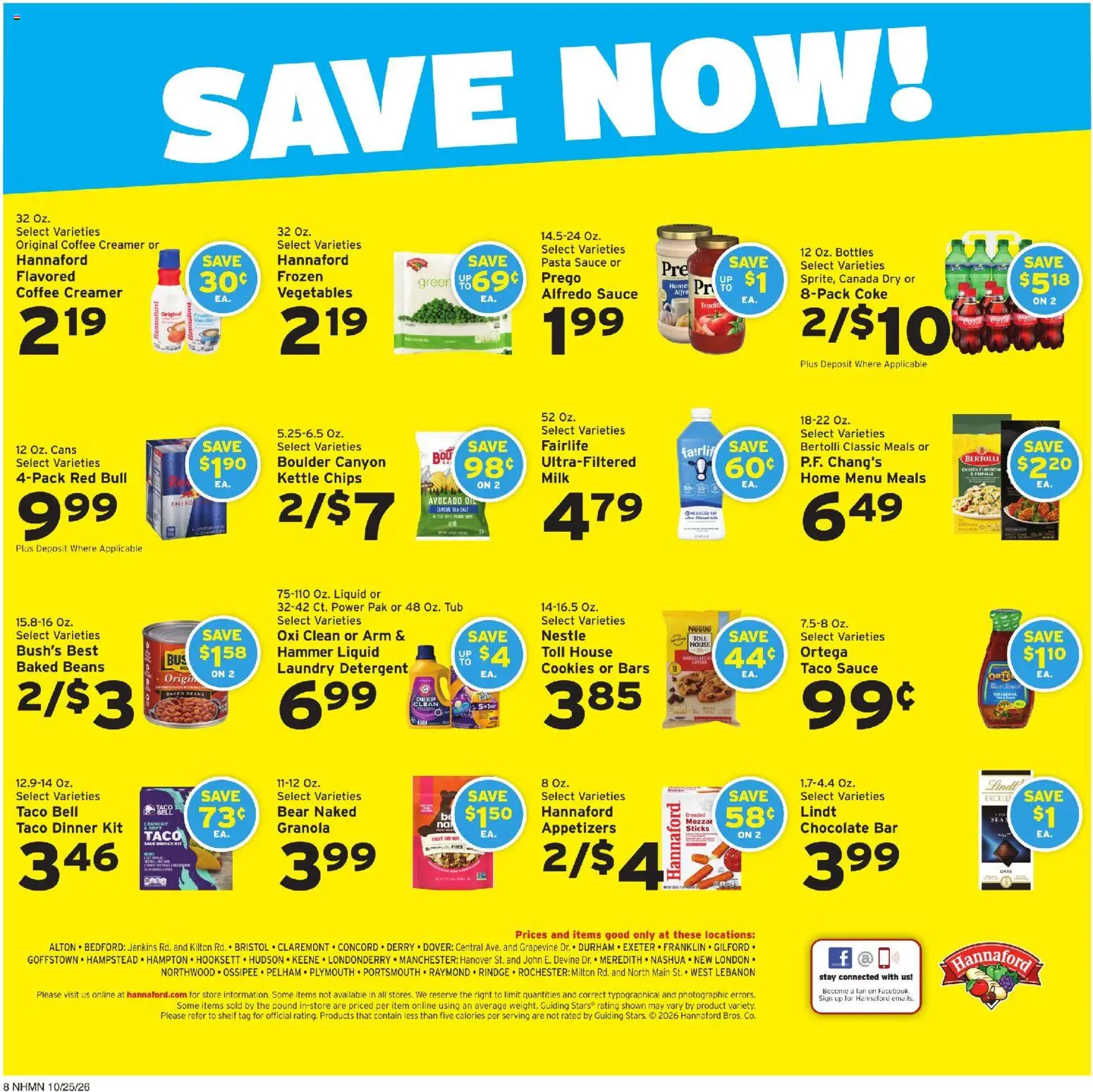 Hannaford Weekly Ad - valid from 10/25/2026 | Page: 8