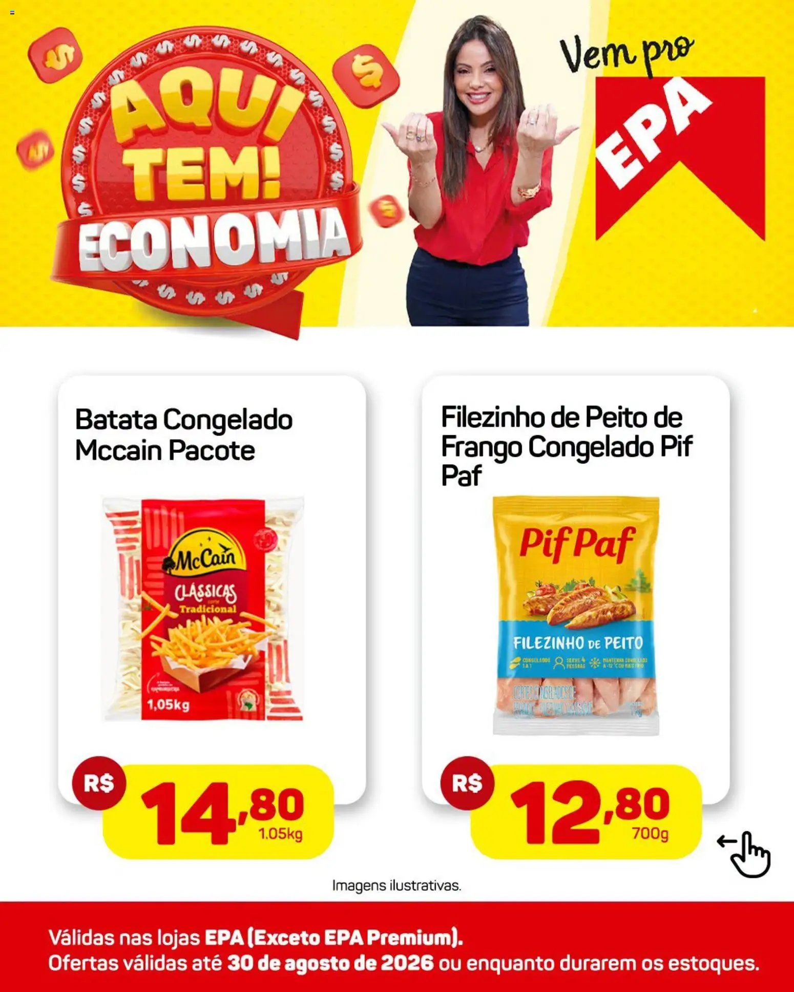 EPA Folheto - válido de 24/08/2026 | Página: 1 | Produtos: Batata, Frango