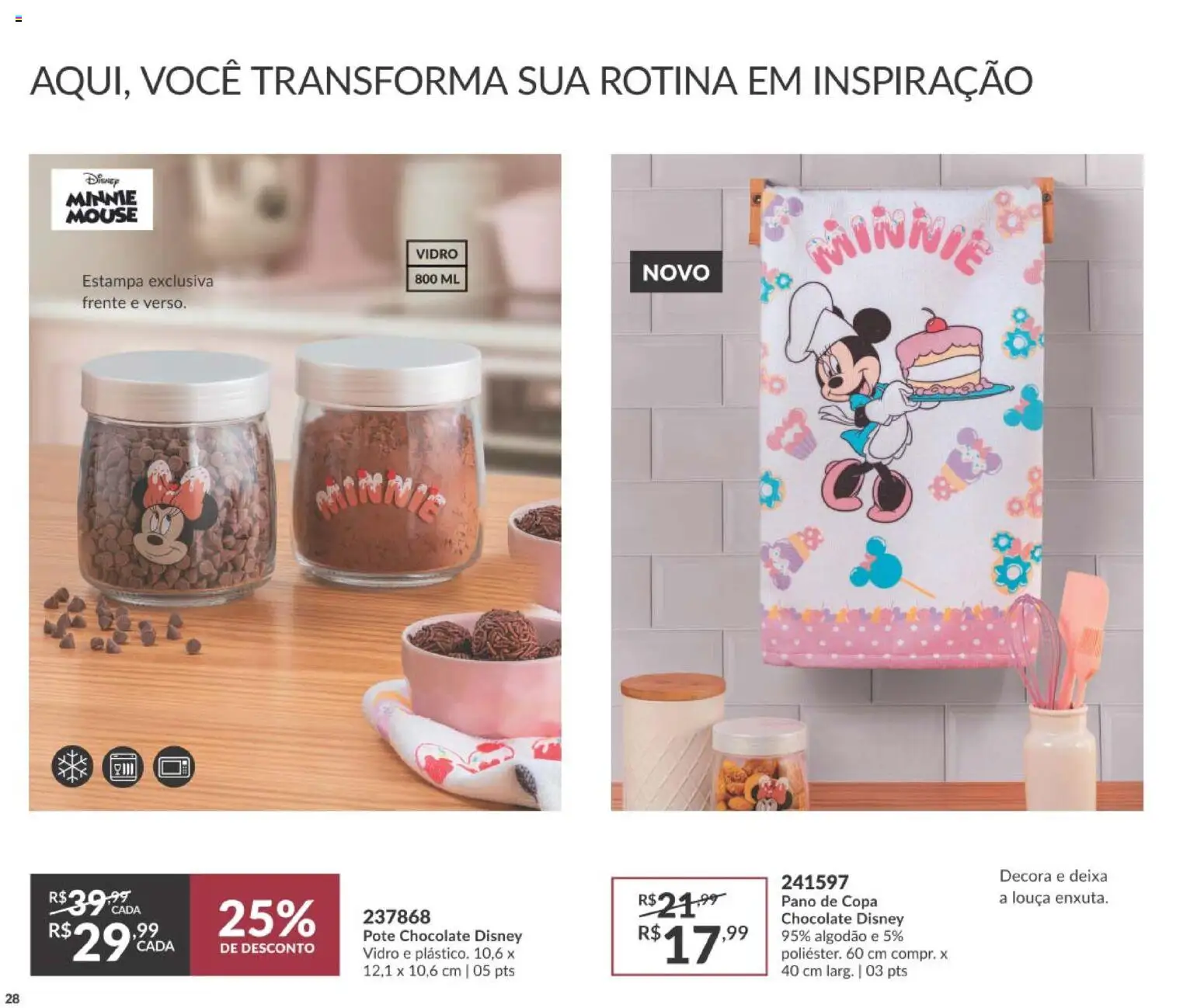 Avon Folheto - válido de 19/07/2026 | Página: 32 | Produtos: Chocolate, Copa, Algodão, Mouse