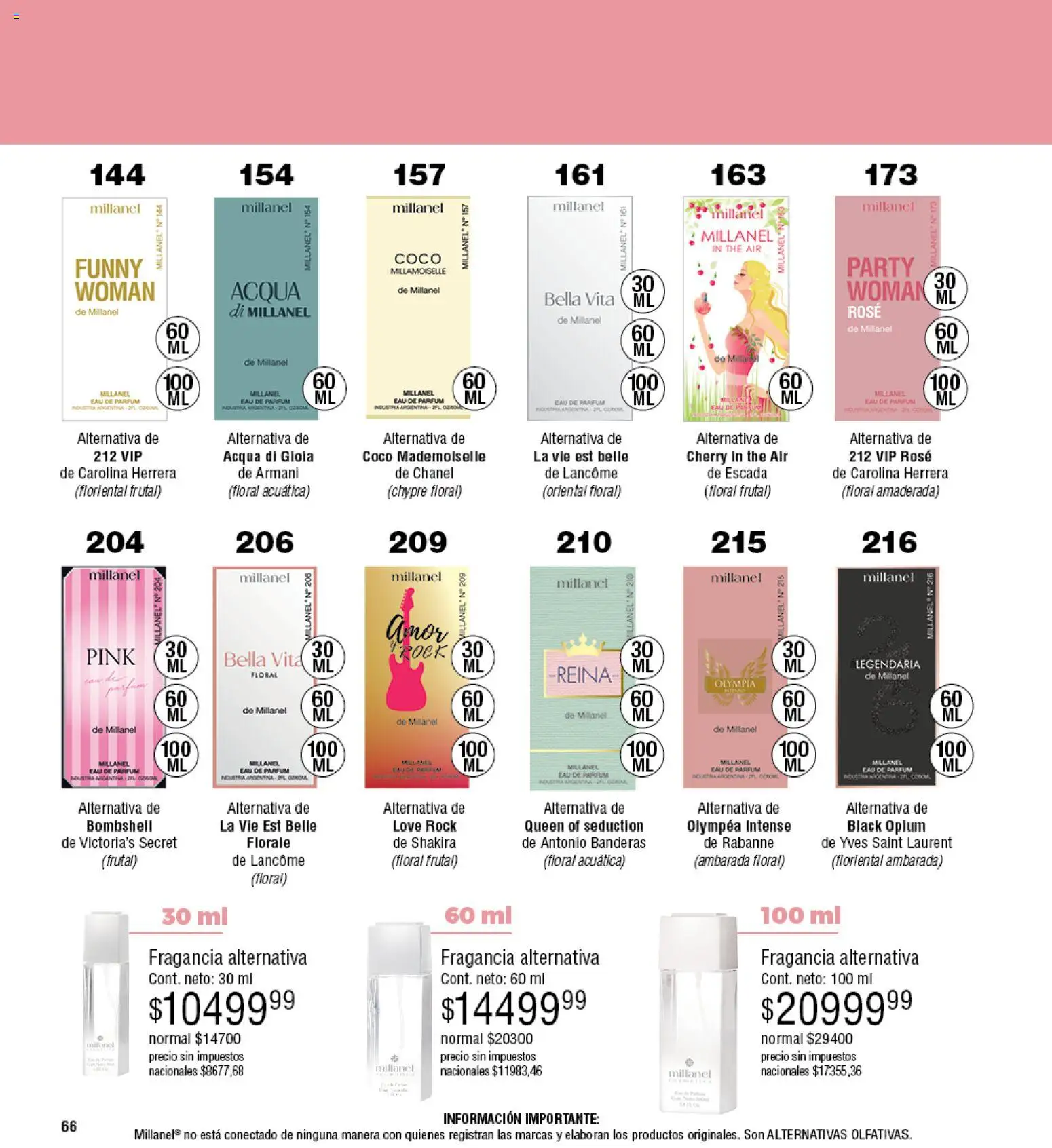 Millanel - Catálogo │ válido desde el 25.05.2026 | Página: 66 | Productos: Fragancia