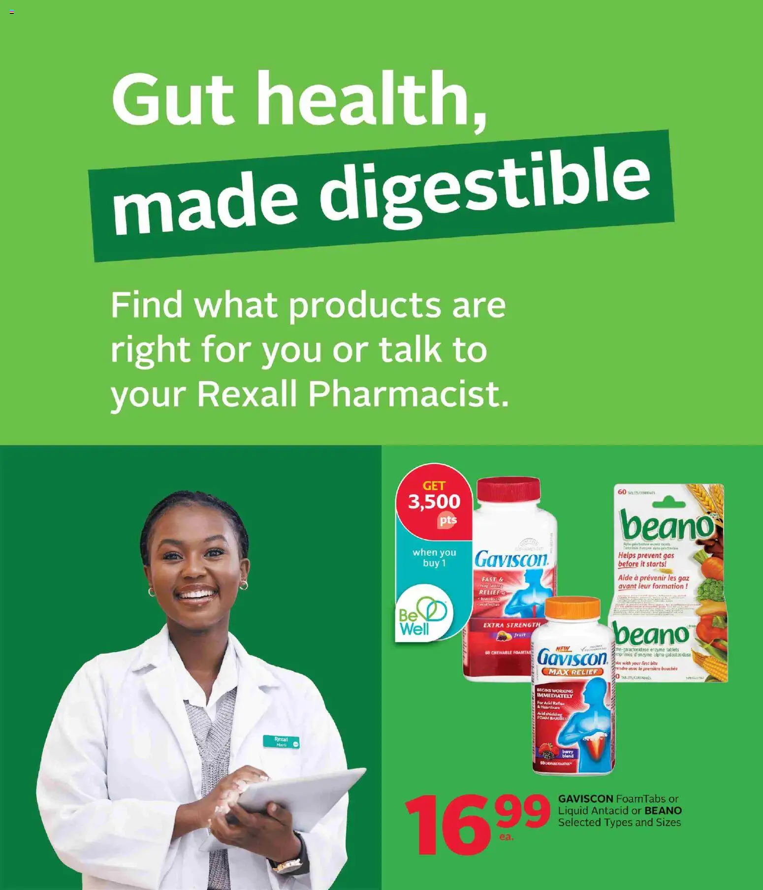 Rexall flyer valid from Aug 28, 2026 | Page: 11 | Products: Fruit, Foam