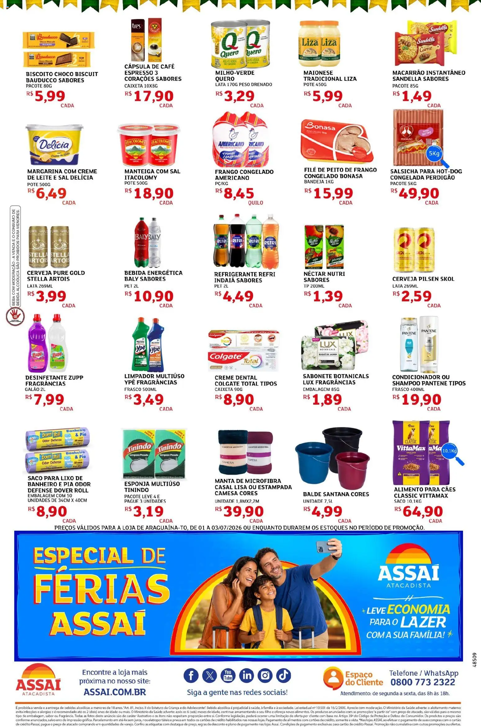 Assaí Atacadista Folheto - válido de 01/07/2026 | Página: 2