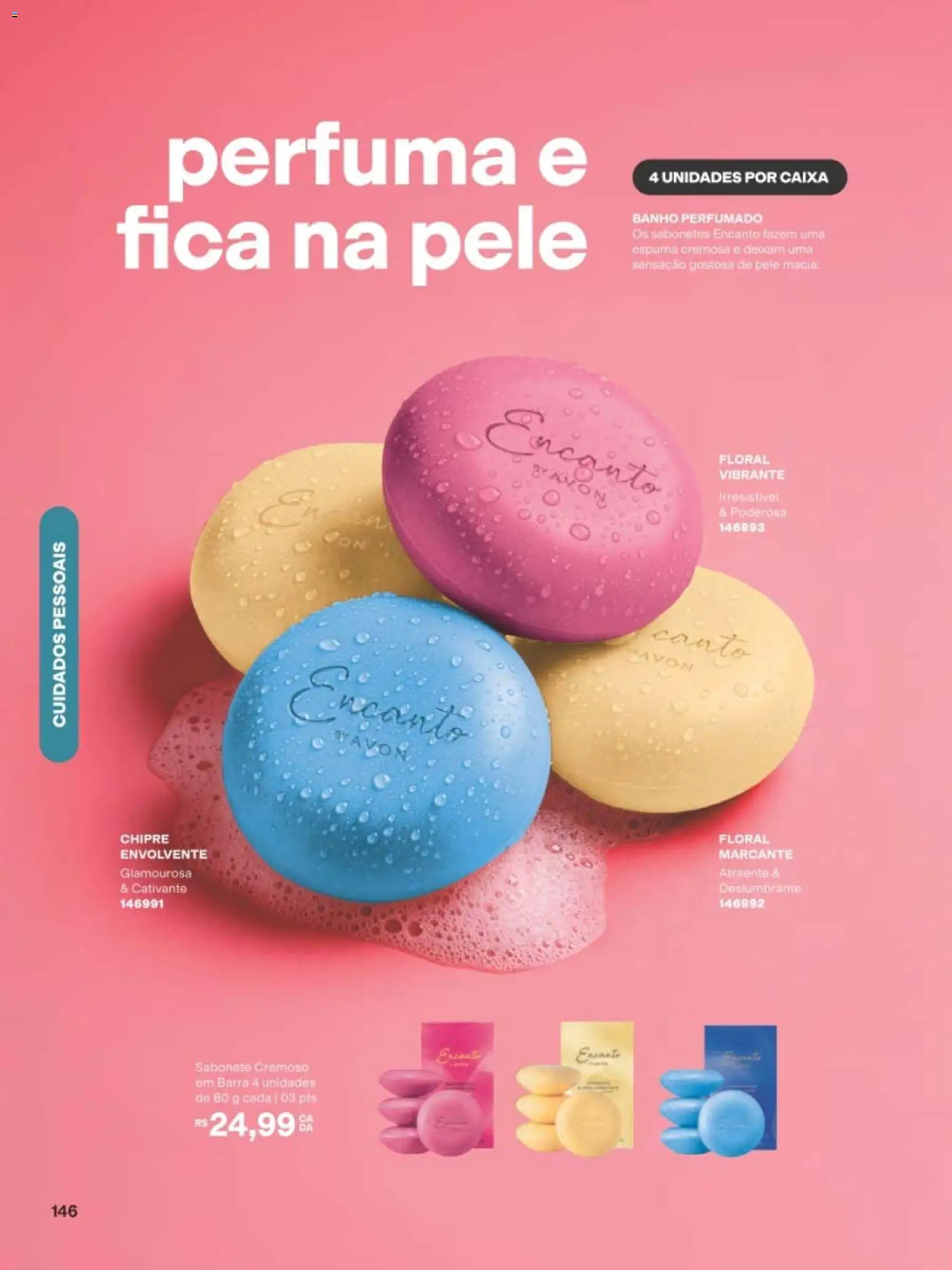 Avon Folheto - válido de 29/06/2026 | Página: 146 | Produtos: Caixa, Sabonete