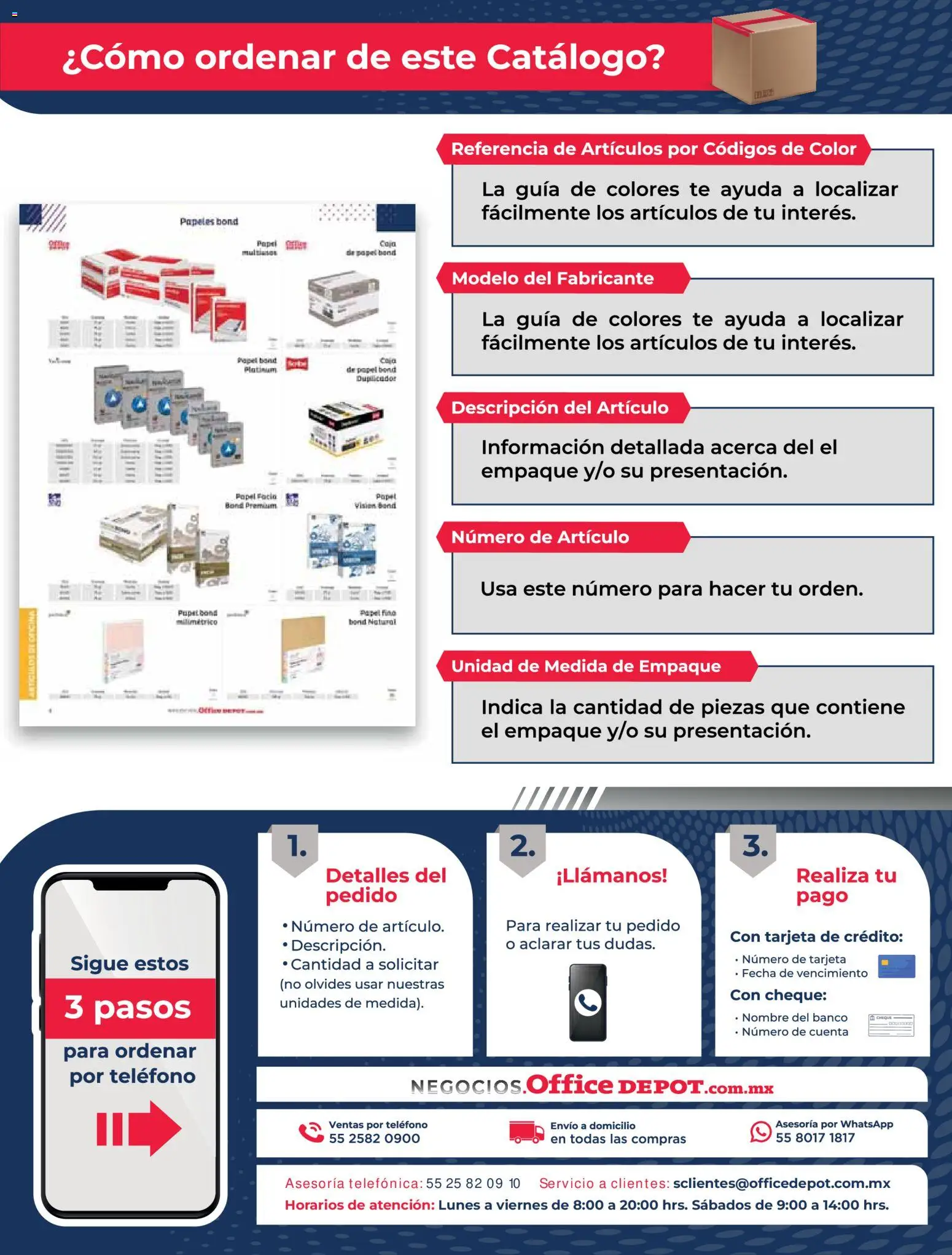 Nuevas ofertas de Office Depot válidas en toda la República Mexicana desde el 12/01/2026. ¡Encuentra las mejores ofertas en Office Depot catálogo 2026! | Página: 2 | Productos: Banco, Té, Caja, Teléfono
