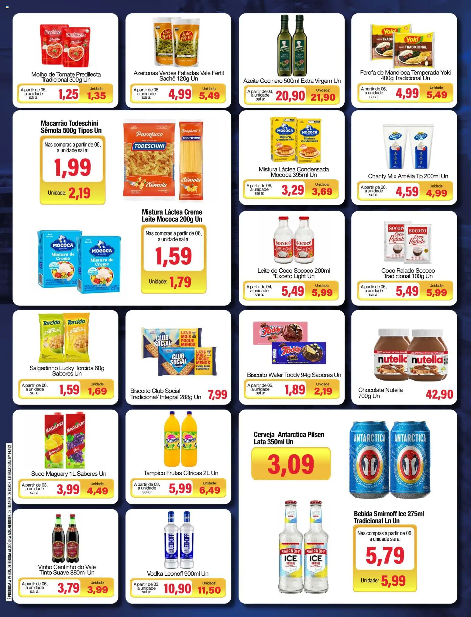 Spani Atacadista Folheto - válido de 11/08/2026 | Página: 3 | Produtos: Cerveja, Creme, Vodka, Bebida