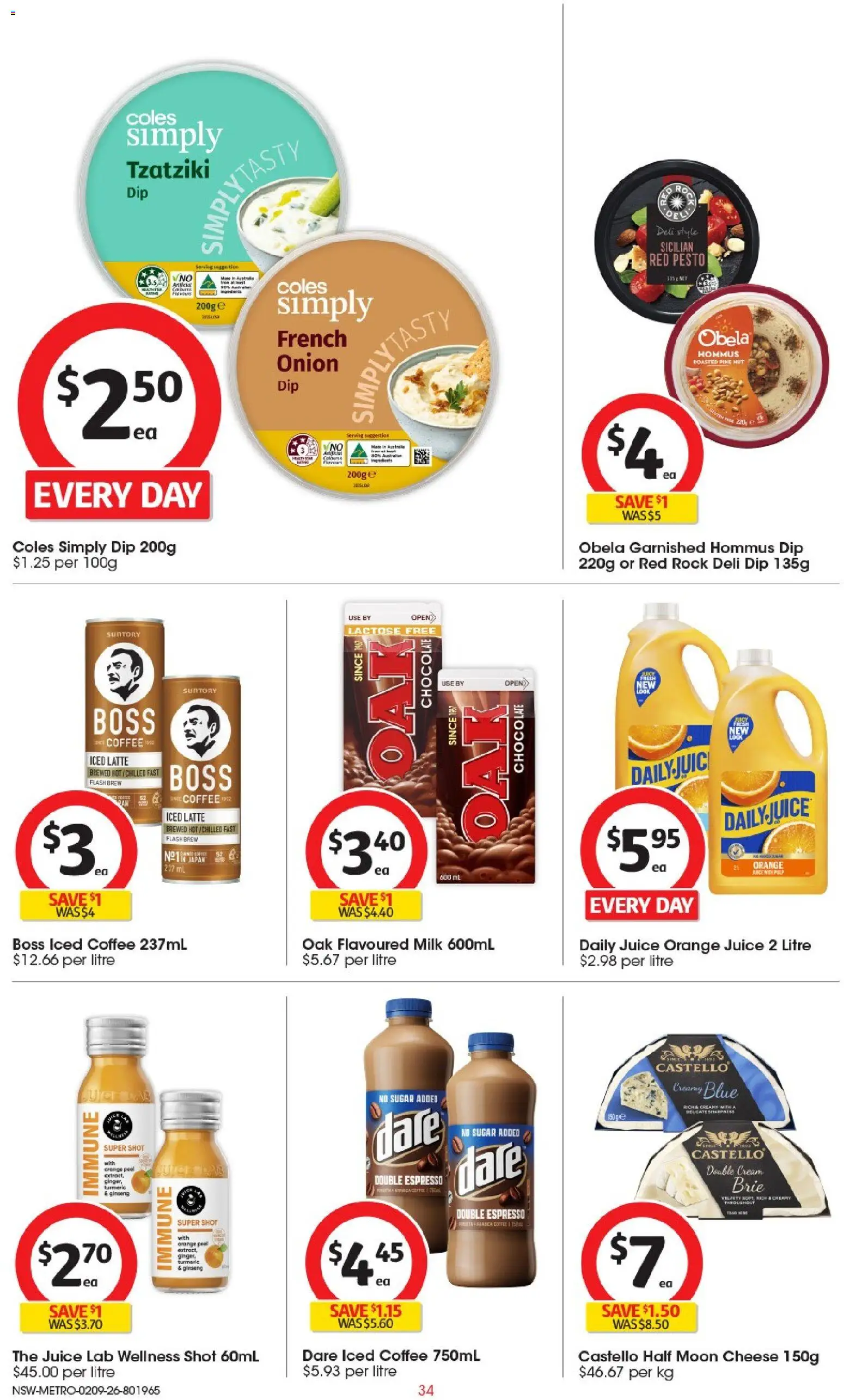 Coles catalogue - valid from 02/09/2026 | Page: 35 | Products: Orange juice, Juice, Peel, Sugar