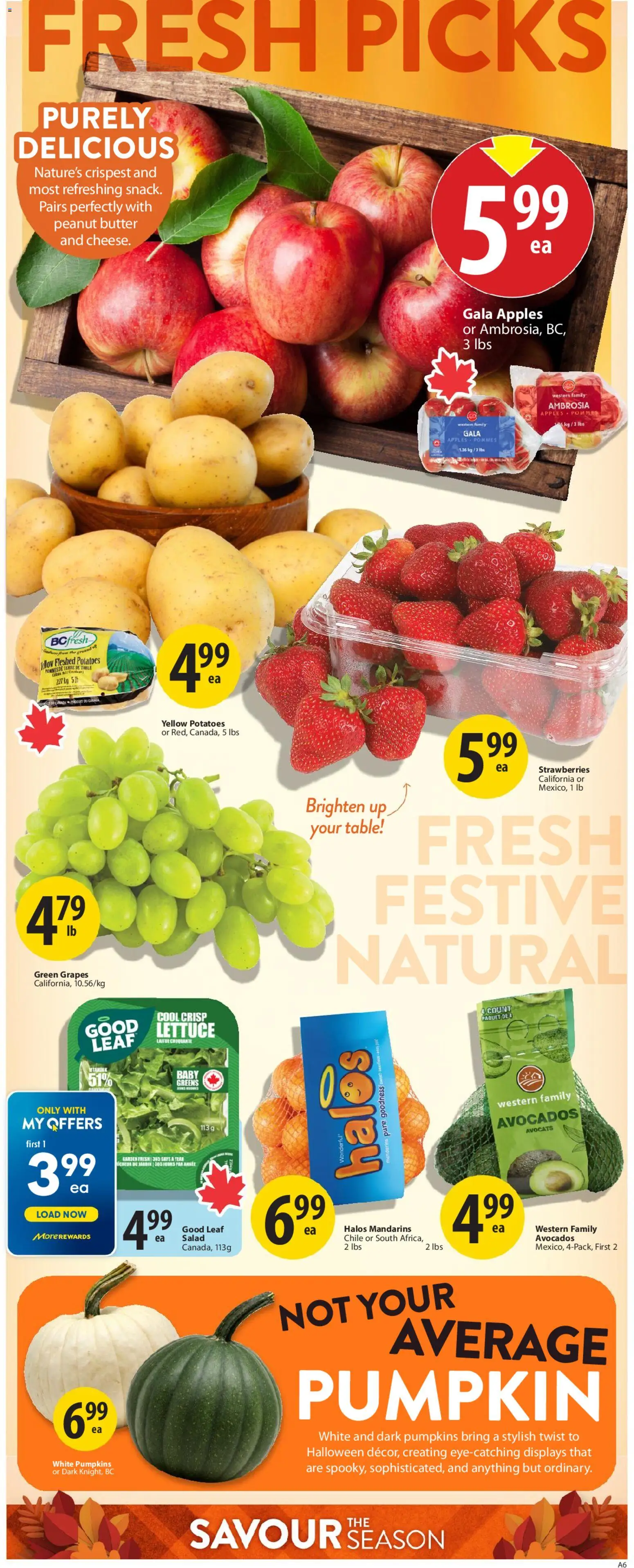 Save on foods flyer valid from Oct 15, 2026 | Page: 3