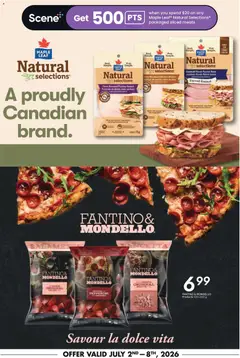 Preview of Sobeys weekly flyer / circulaire from shop Sobeys valid from Jul 2, 2026 | Page: 20 | Products: Turkey, Oven, Ham, Chicken