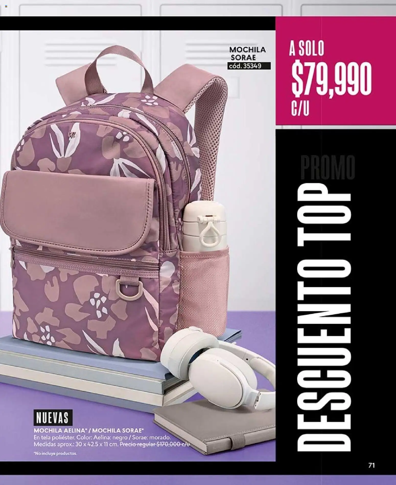 CyZone revista - valida desde el 10/08/2026 | Página: 83 | Productos: Mochila, Top