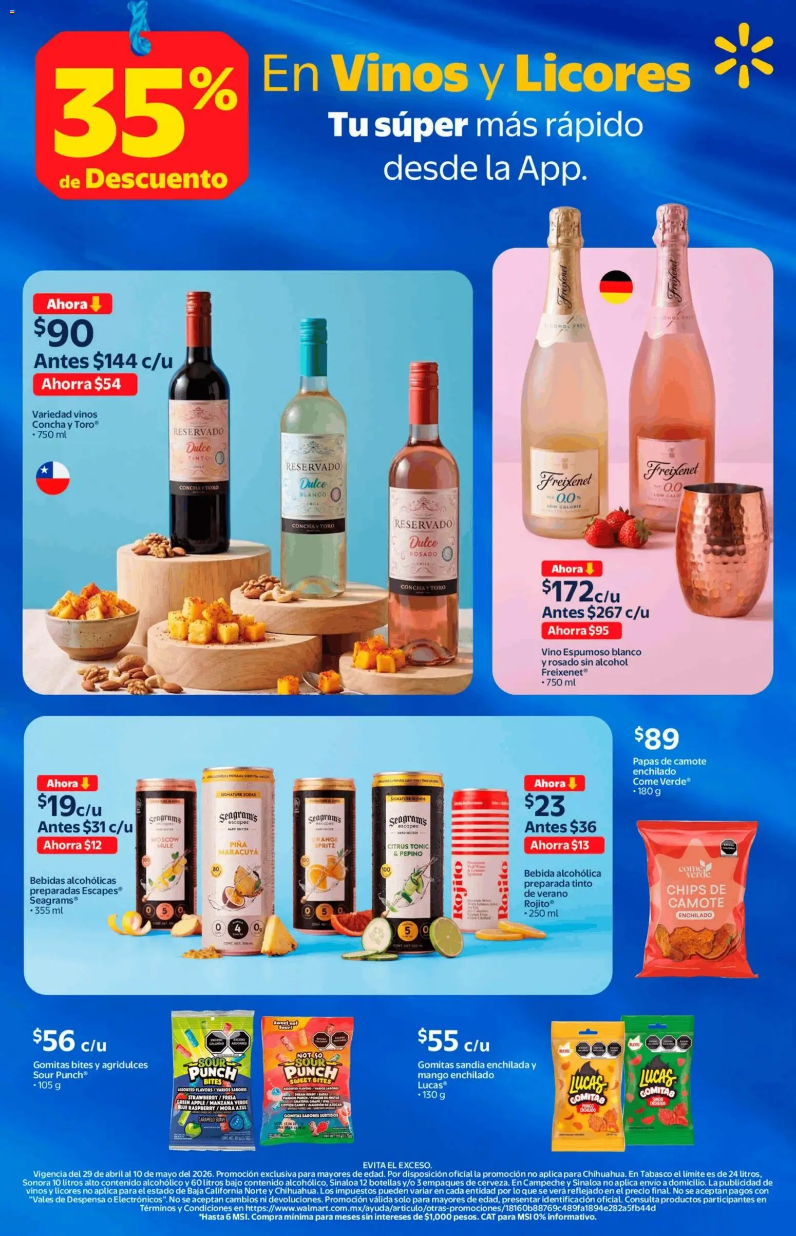Nuevas ofertas de Walmart Express válidas en toda la República Mexicana desde el 29.04.2026. ¡Encuentra las mejores ofertas en Walmart Express folleto! | Página: 3