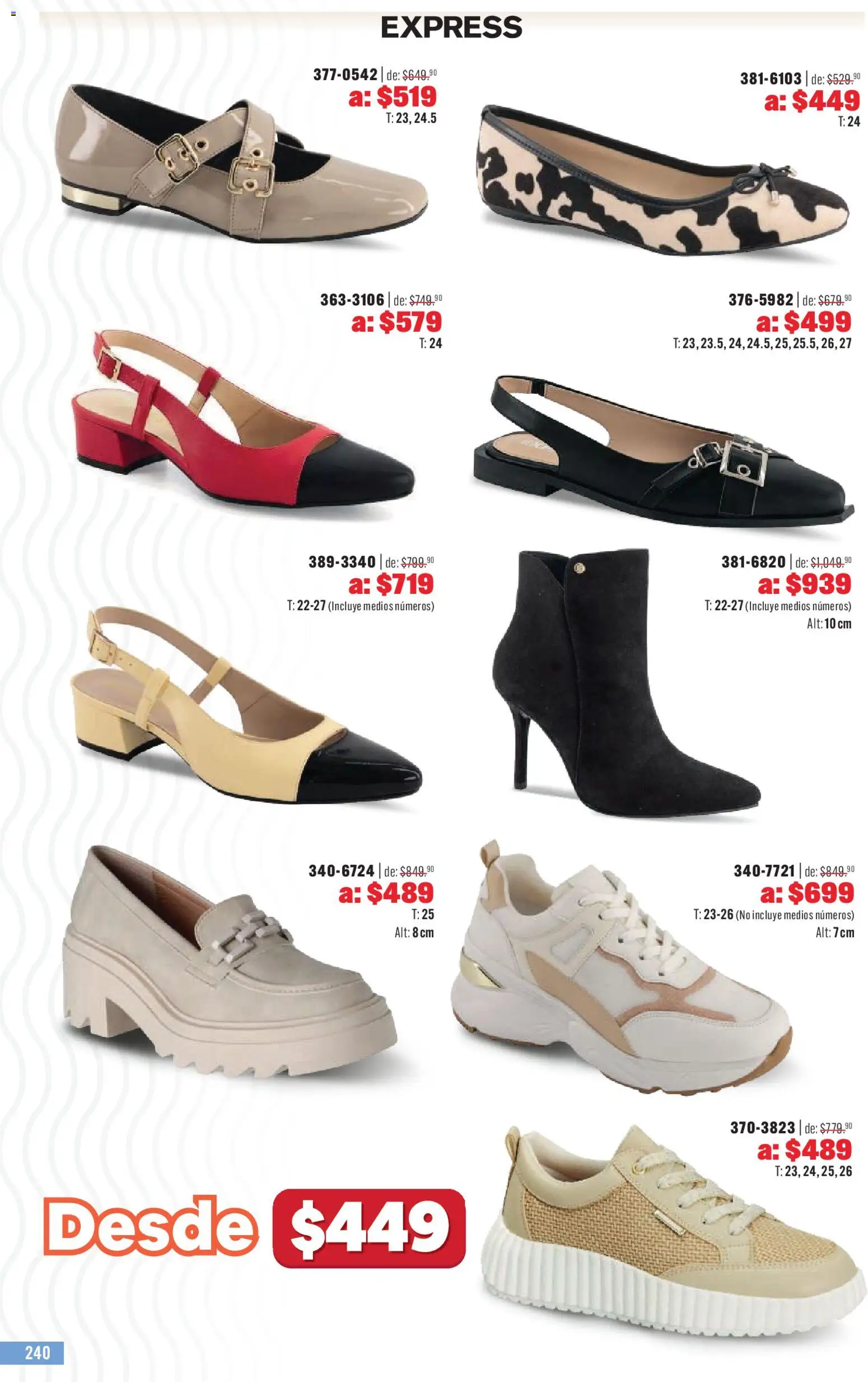 Nuevas ofertas de Andrea válidas en toda la República Mexicana desde el 03.05.2026. ¡Encuentra las mejores ofertas en Andrea catálogo Outlet! | Página: 240