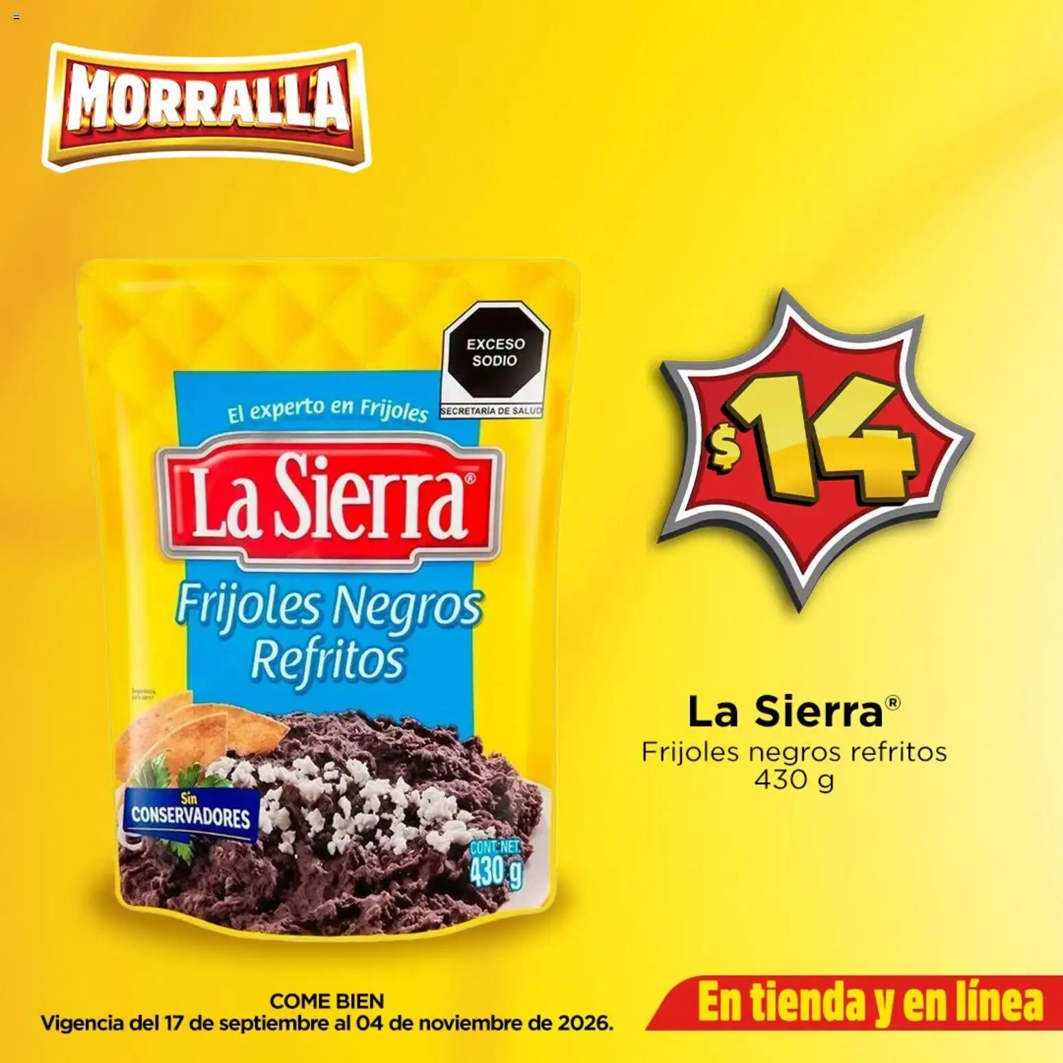 Nuevas ofertas de Bodega Aurrerá válidas en toda la República Mexicana desde el 17/09/2026. ¡Encuentra las mejores ofertas en Bodega Aurrerá folleto ¡Pon a prueba tu Morralla!! | Página: 4