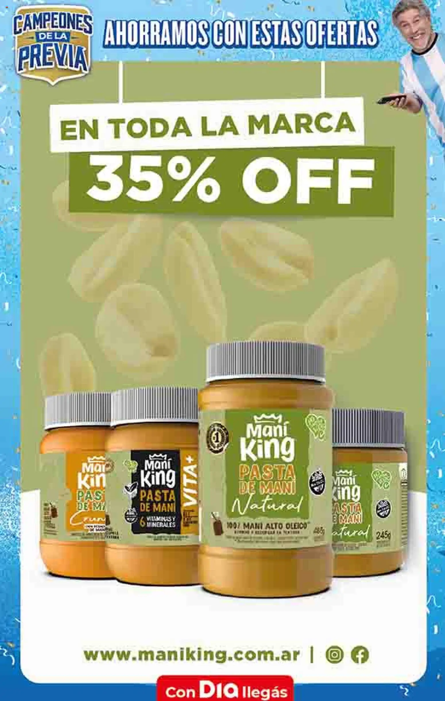 Dia - Ofertas - Excluye Salta y Jujuy │ válido desde el 06.05.2026 | Página: 31 | Productos: Mani, Pasta