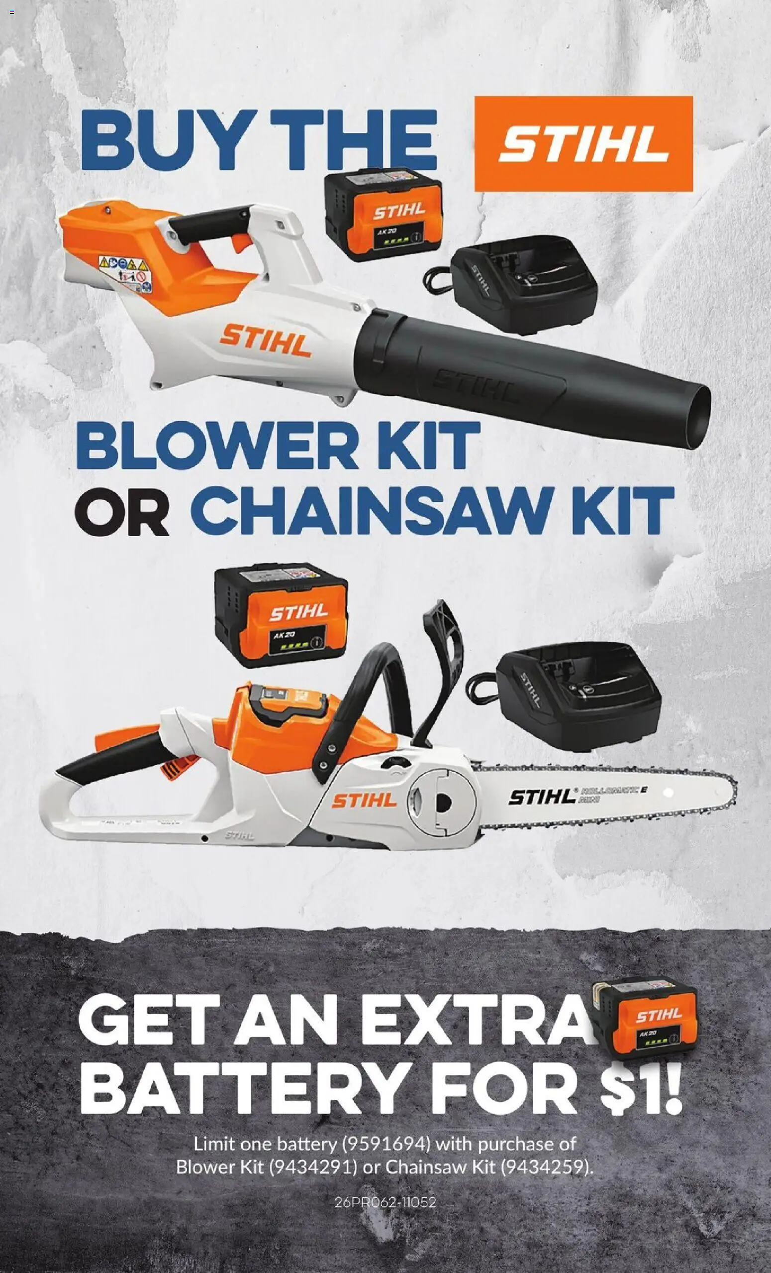 Princess Auto flyer valid from Aug 25, 2026 | Page: 75 | Products: Chainsaw, Battery