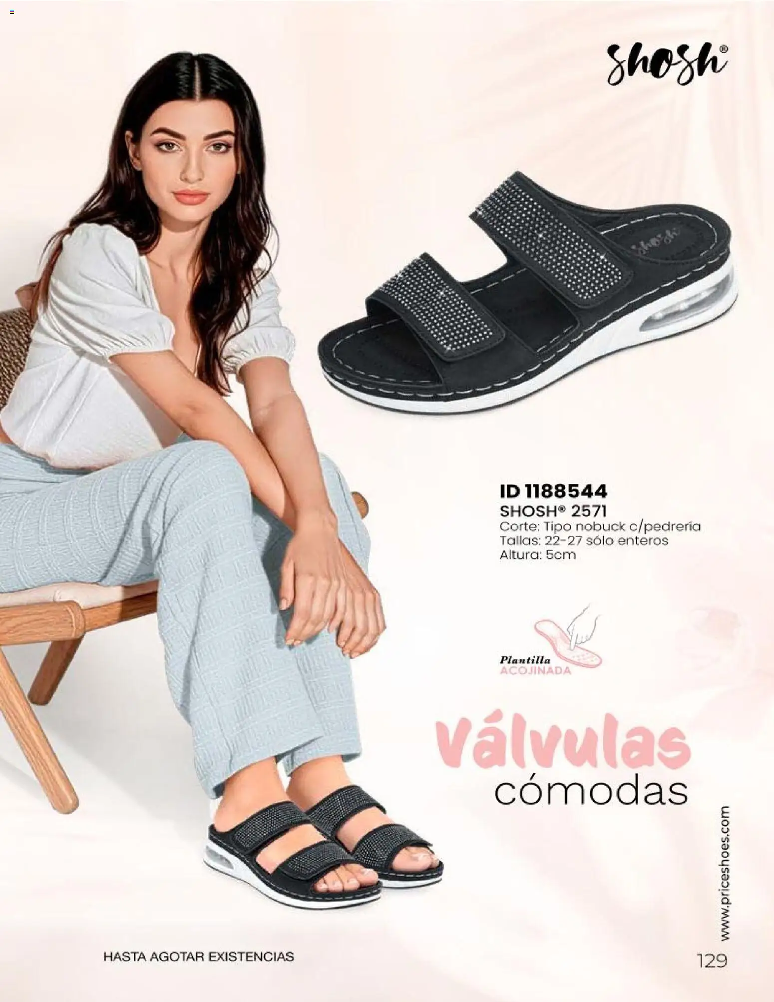 Nuevas ofertas de Price Shoes válidas en toda la República Mexicana desde el 23/06/2026. ¡Encuentra las mejores ofertas en Price Shoes catálogo Sandalias 2026! | Página: 129