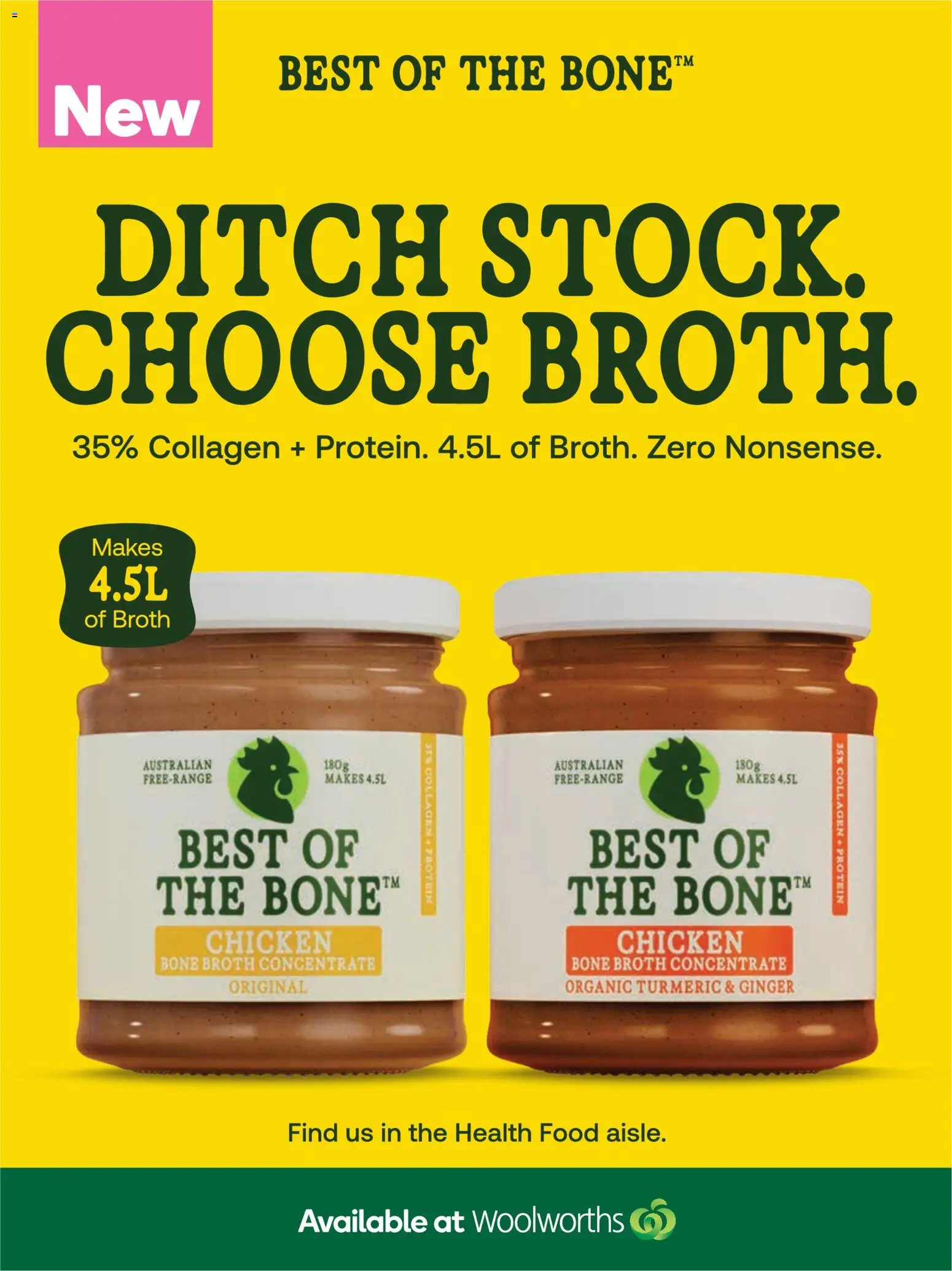 Woolworths catalogue - valid from 01.05.2026 | Page: 4 | Products: Ginger, Chicken, Collagen
