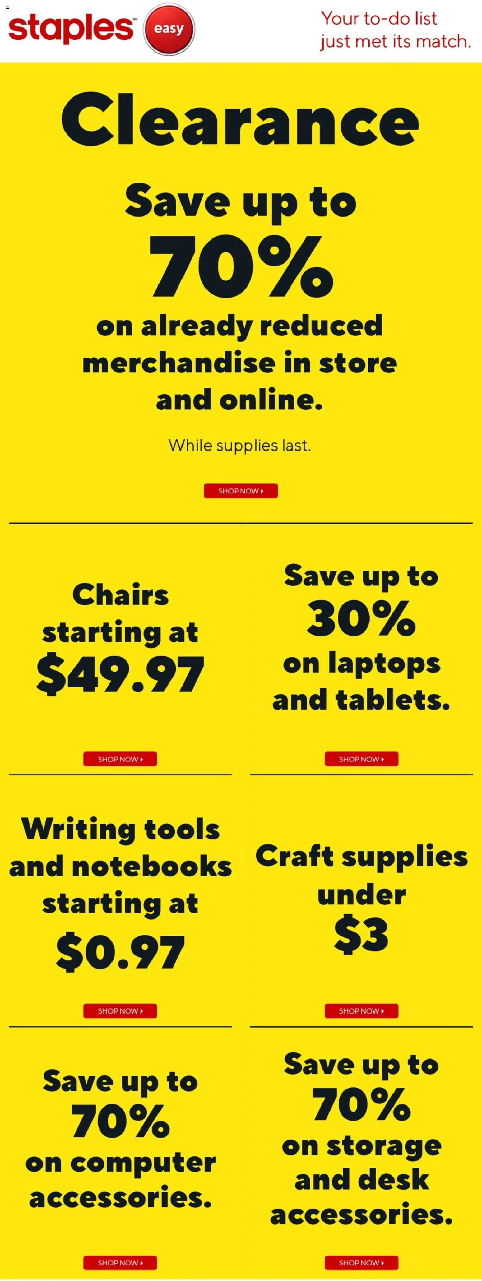Staples flyer valid from Sep 18, 2026 | Page: 3