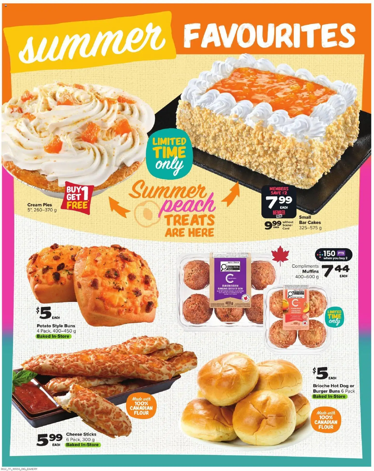Thrifty Foods flyer valid from Jul 30, 2026 | Page: 14 | Products: Cream, Cheese