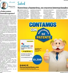 Vista previa de Farmacias Similares catálogo, nuevo folleto de la tienda, válido en México a partir del 01.06.2026 | Página: 4 | Productos: Pala, Agua, Caja, Tableta