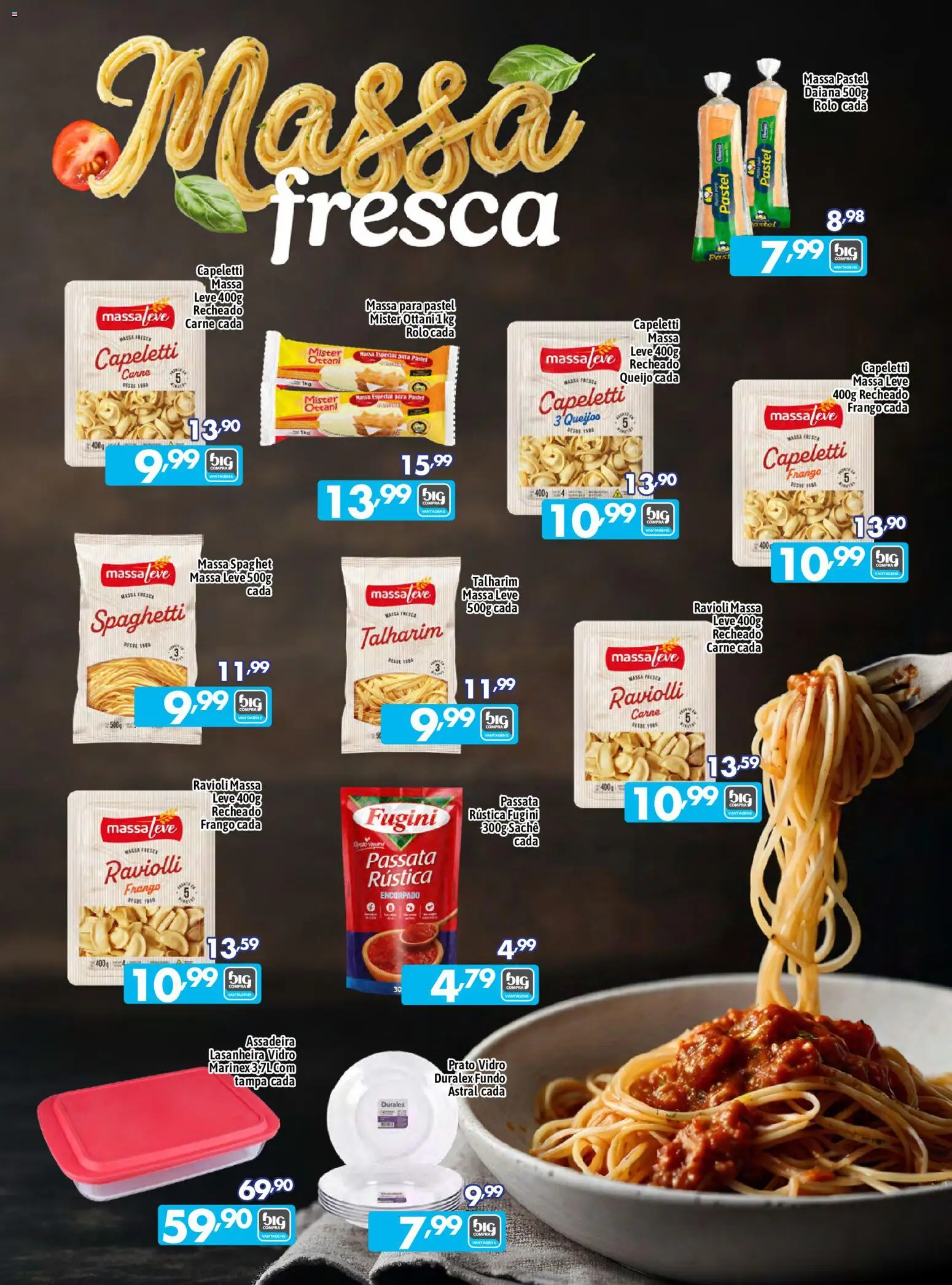 Big Compra Folheto - válido de 05/09/2026 | Página: 7 | Produtos: Talharim, Rolo, Carne, Assadeira