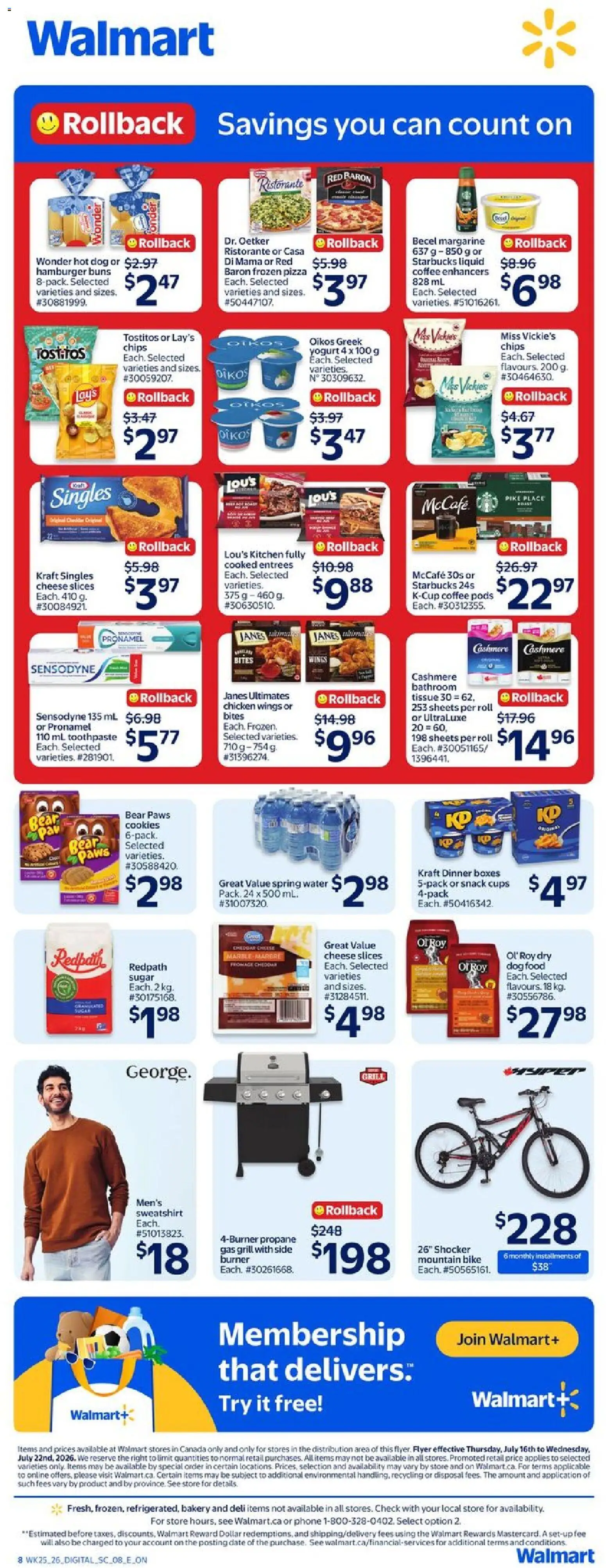 Walmart flyer valid from Jul 16, 2026 | Page: 3