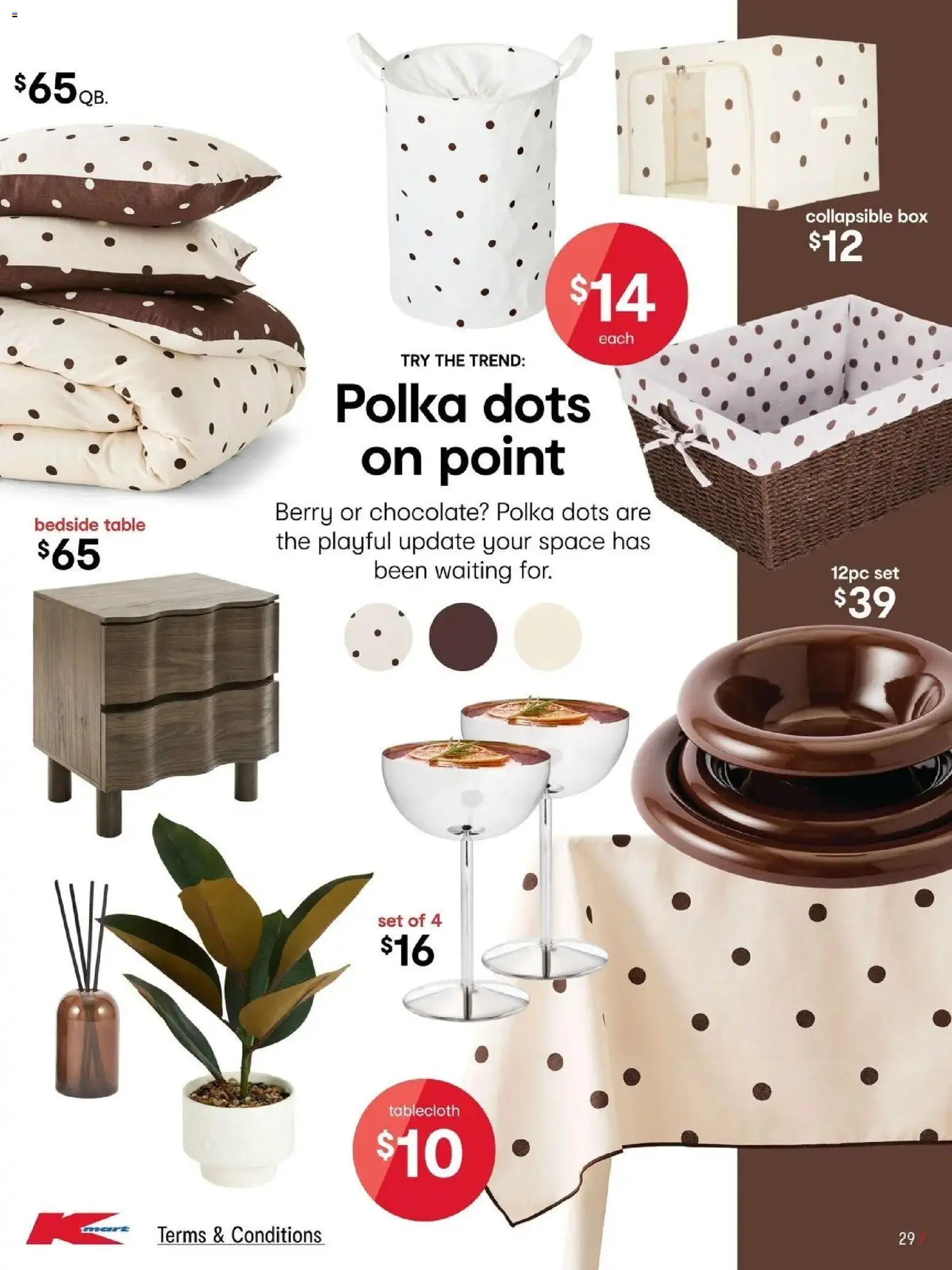 Kmart catalogue - valid from 23/07/2026 | Page: 29 | Products: Bedside table, Table, Box, Chocolate