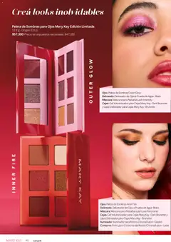 Vista previa Mary Kay catálogo válido desde el 01/08/2026 | Página: 40 | Productos: Polvo, Máscara, Delineador, Paleta