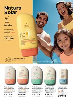 Natura catálogo ciclo 12 -  Vista previa de la revista de la tienda Natura valido desde el 22/07/2026 | Página: 136 | Productos: Uva, Protector solar