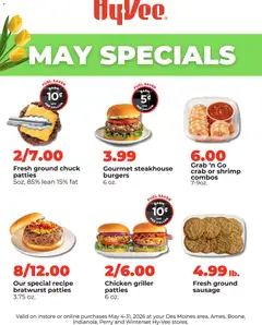 Preview of HyVee weekly ads valid from 04.05.2026