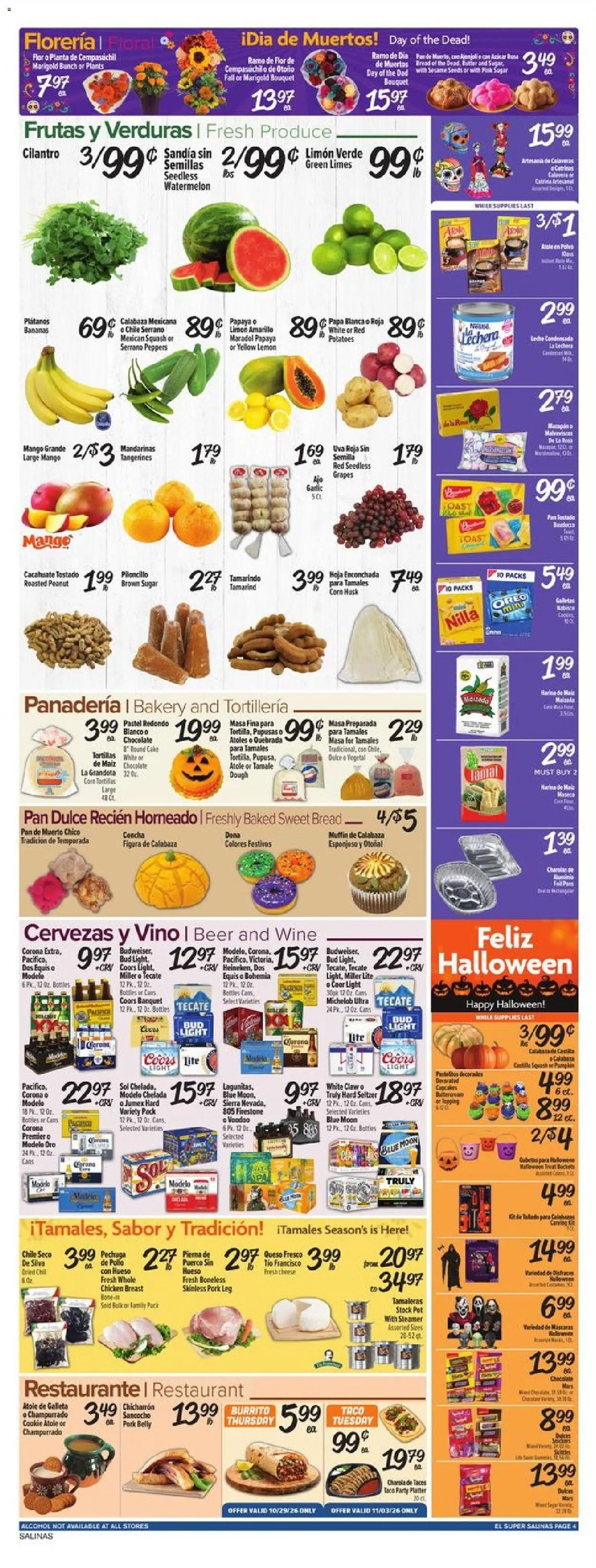 El Super Weekly Ad - valid from 10/28/2026 | Page: 4