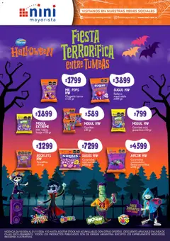 Vista previa NINI Mayorista - Halloween válido desde el 26/10/2026