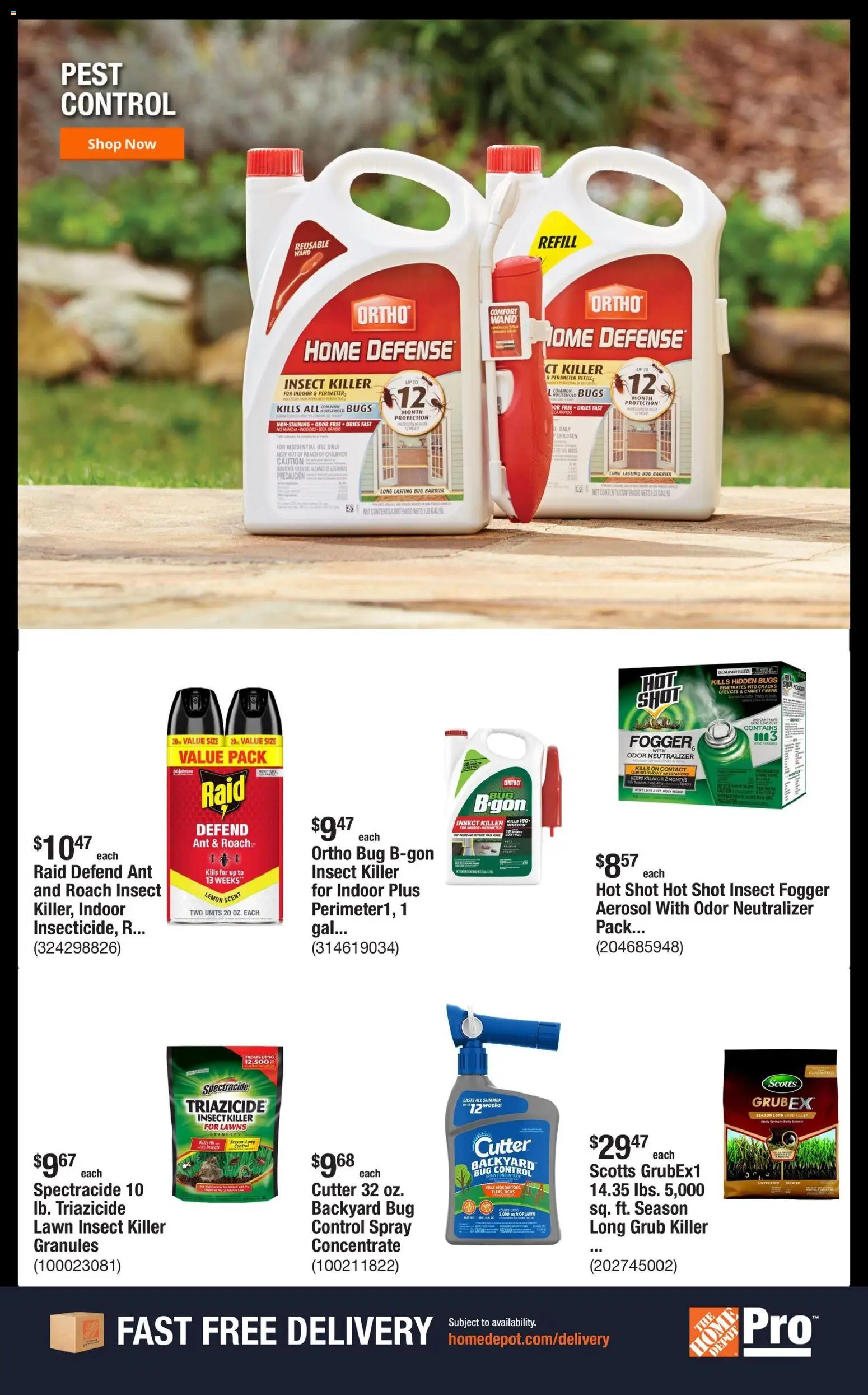 Home Depot Shop Pro Ad - CA - valid from 04.05.2026 | Page: 5 | Products: Carpet, Lemon, Cutter