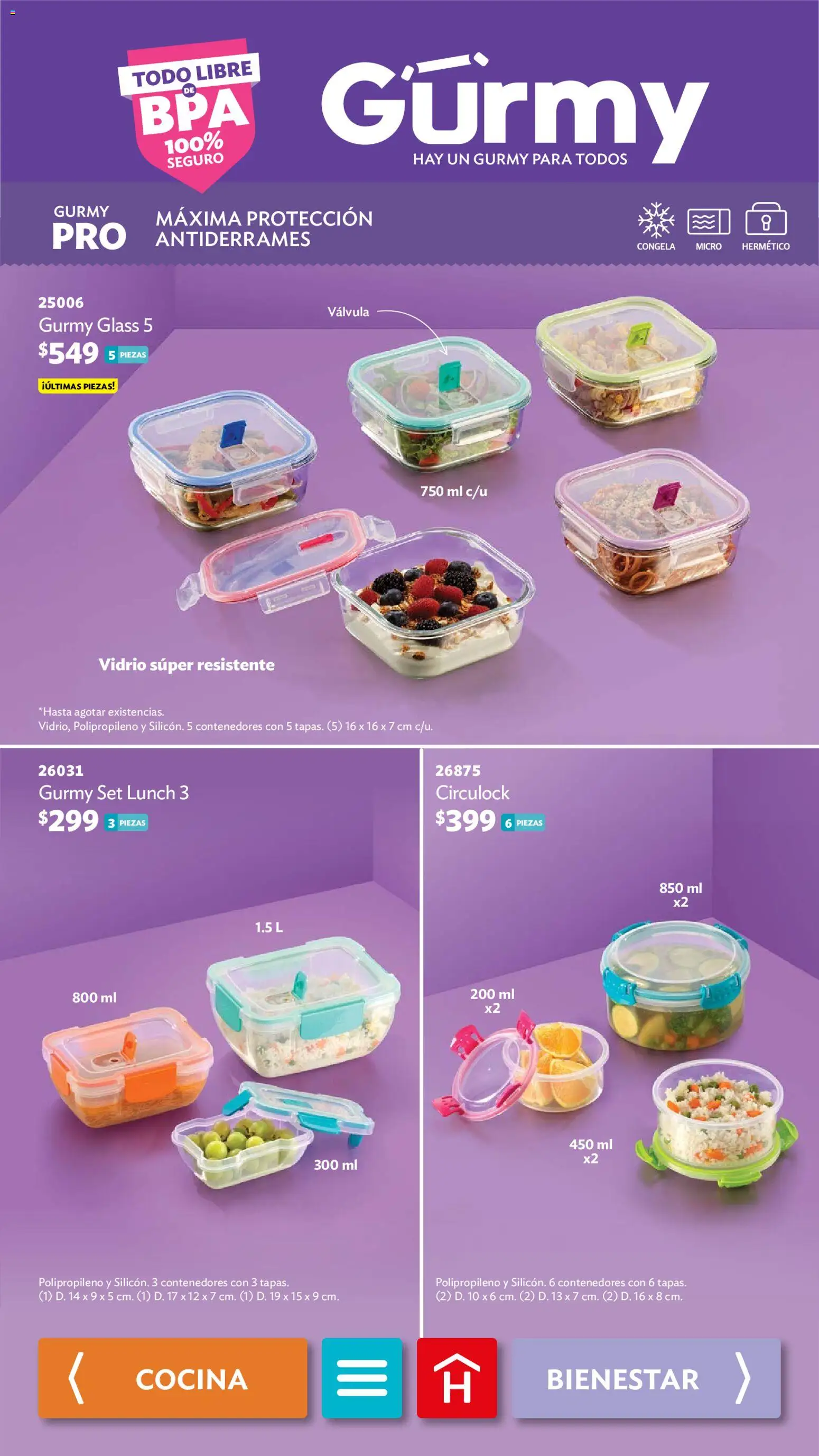 Nuevas ofertas de Betterware válidas en toda la República Mexicana desde el 28/09/2026. ¡Encuentra las mejores ofertas en Betterware campaña 10 2026! | Página: 44