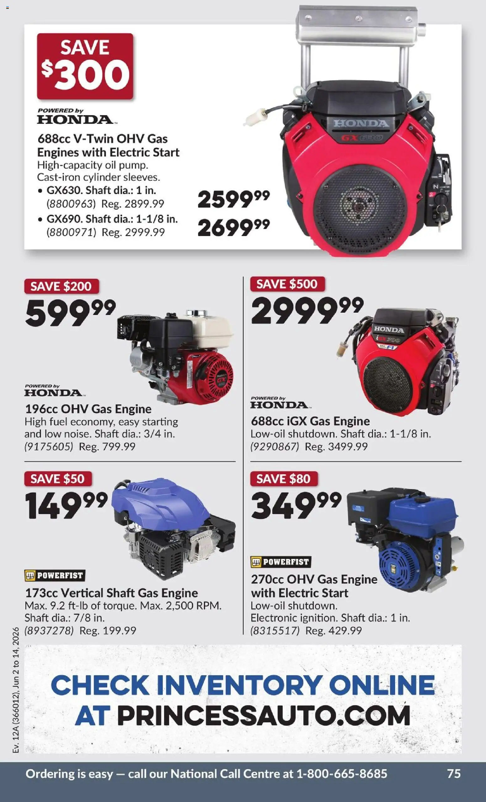 Princess Auto flyer valid from 02.06.2026 | Page: 76 | Products: Oil