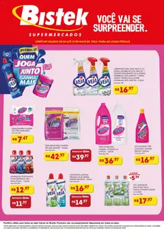 Bistek Supermercados ofertas Reckitt  - Pré-Visualização do folheto da loja Bistek Supermercados, válido de 06.05.2026
