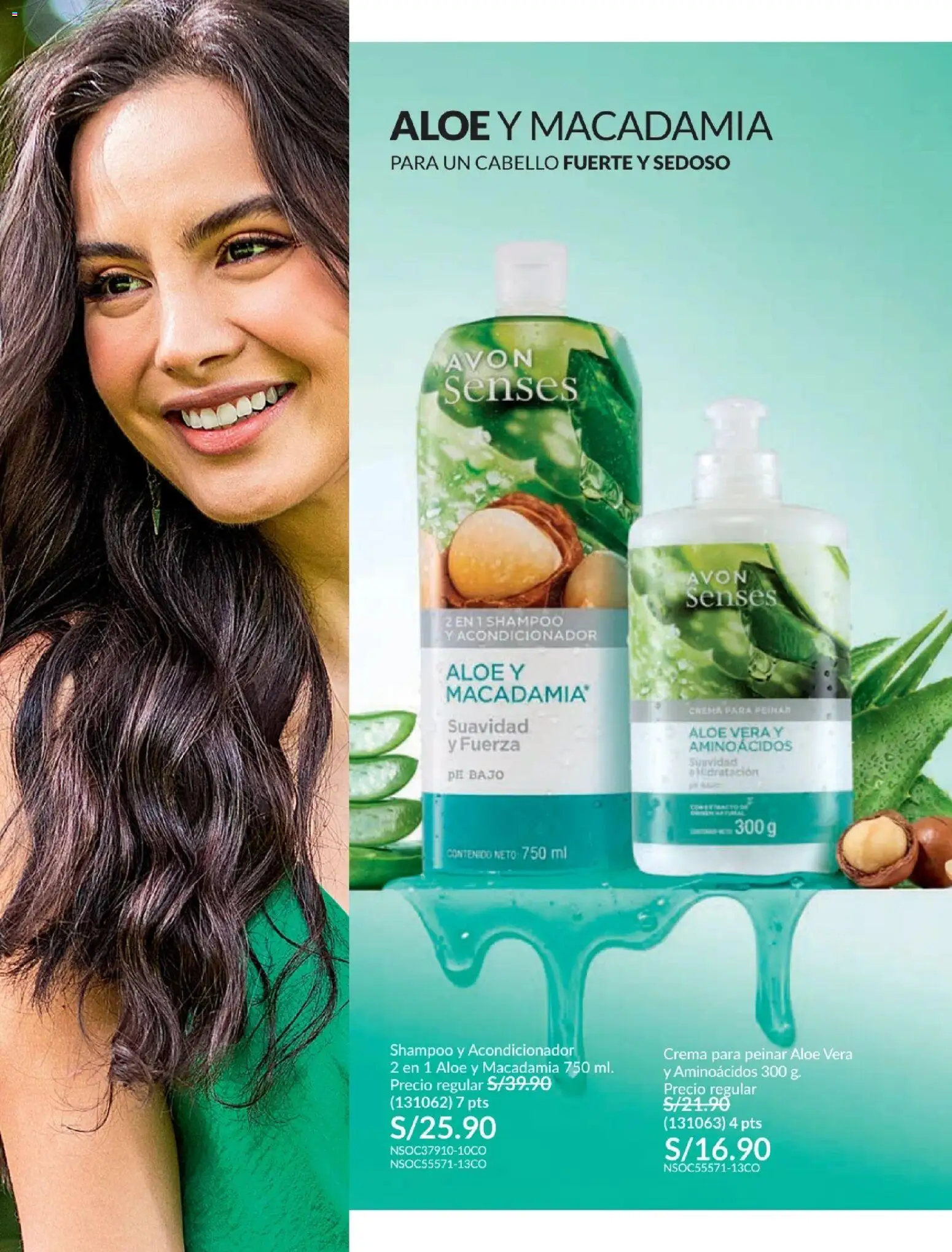 Catálogo Avon válido desde 01/07/2026 | Página: 178 | Productos: Shampoo, Acondicionador, Crema
