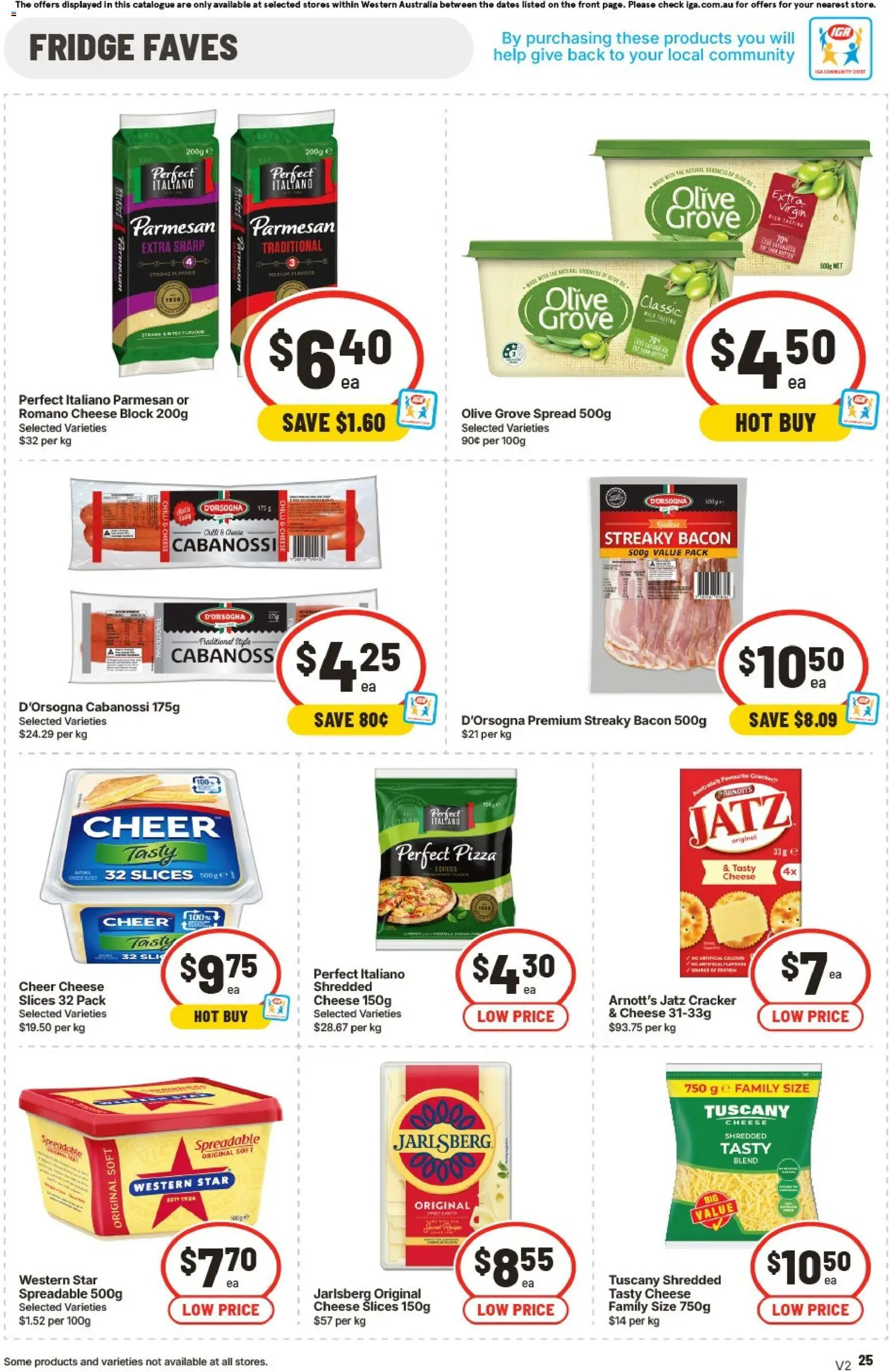 IGA catalogue - valid from 29/07/2026 | Page: 26 | Products: Cheese, Pizza, Chilli, Fridge