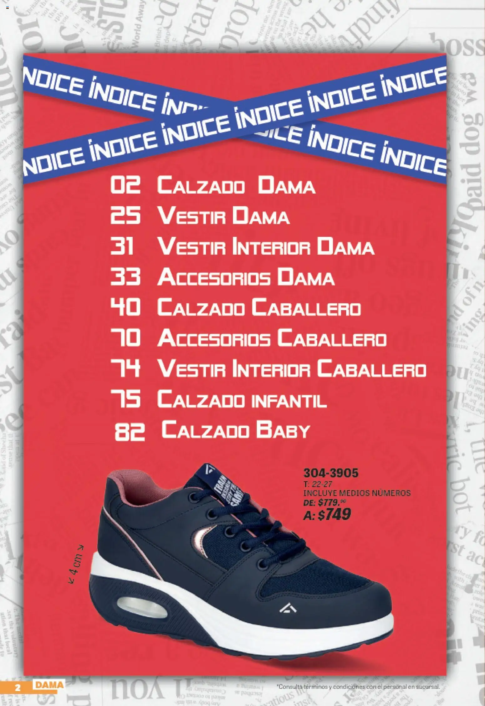 Nuevas ofertas de Andrea válidas en toda la República Mexicana desde el 19/07/2026. ¡Encuentra las mejores ofertas en Andrea catálogo Sports Week! | Página: 2
