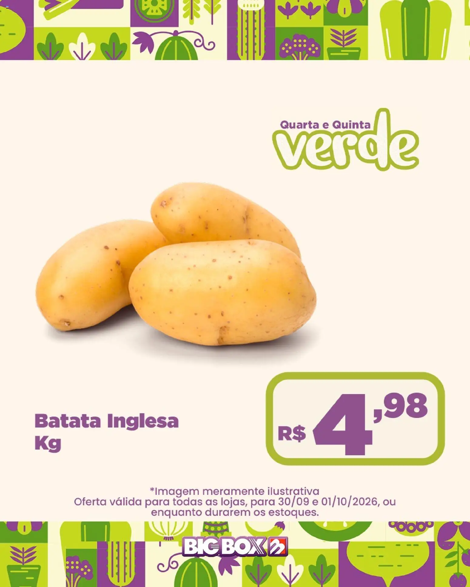 Big Box Folheto - válido de 30/09/2026 | Página: 13 | Produtos: Batata