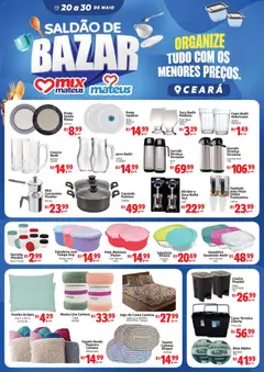 Mateus ofertas Saldão de bazar - Pré-Visualização do folheto da loja Mateus, válido de 20.05.2026