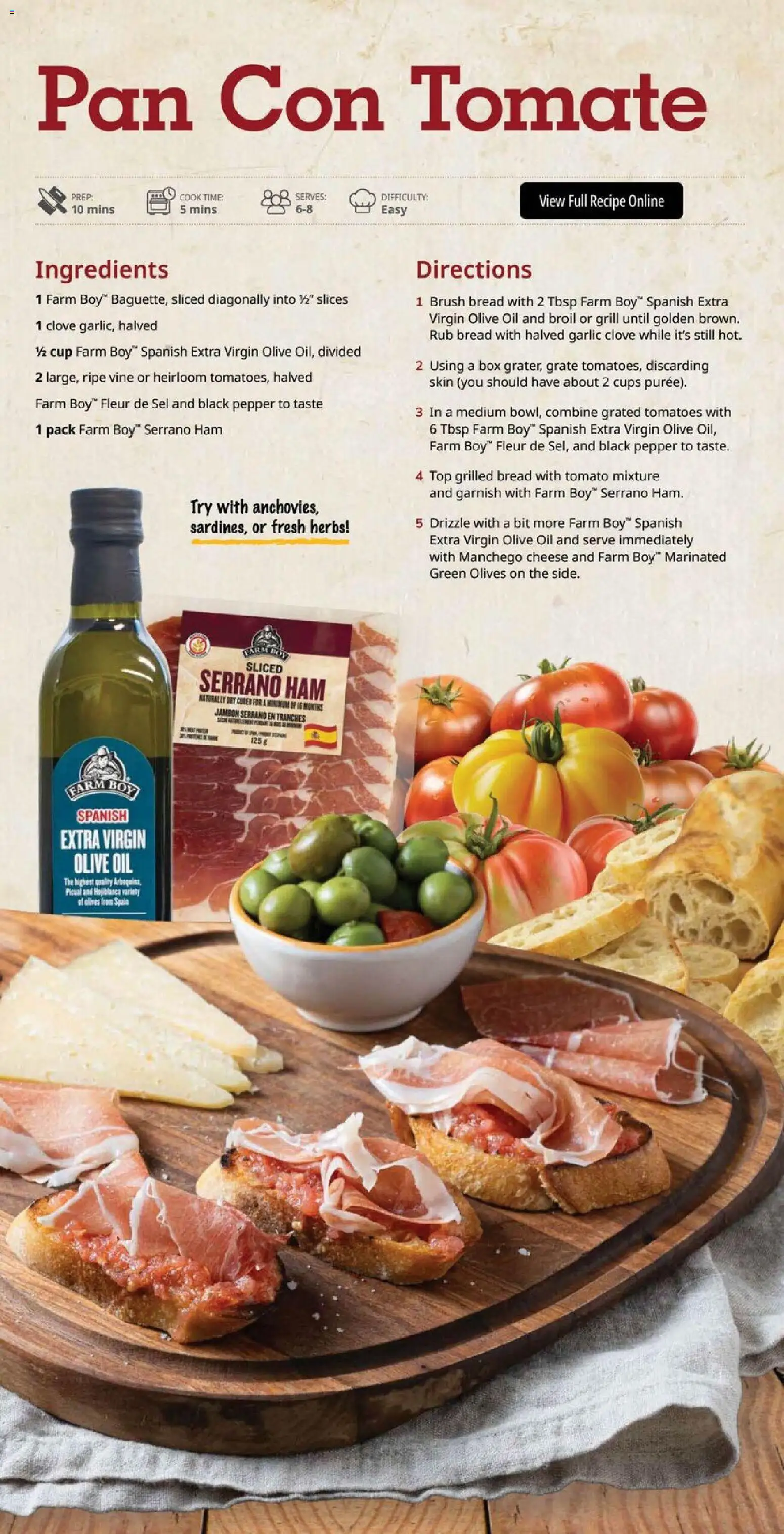 Farm Boy flyer valid from Aug 6, 2026 | Page: 8 | Products: Grill, Grate, Olives, Ham
