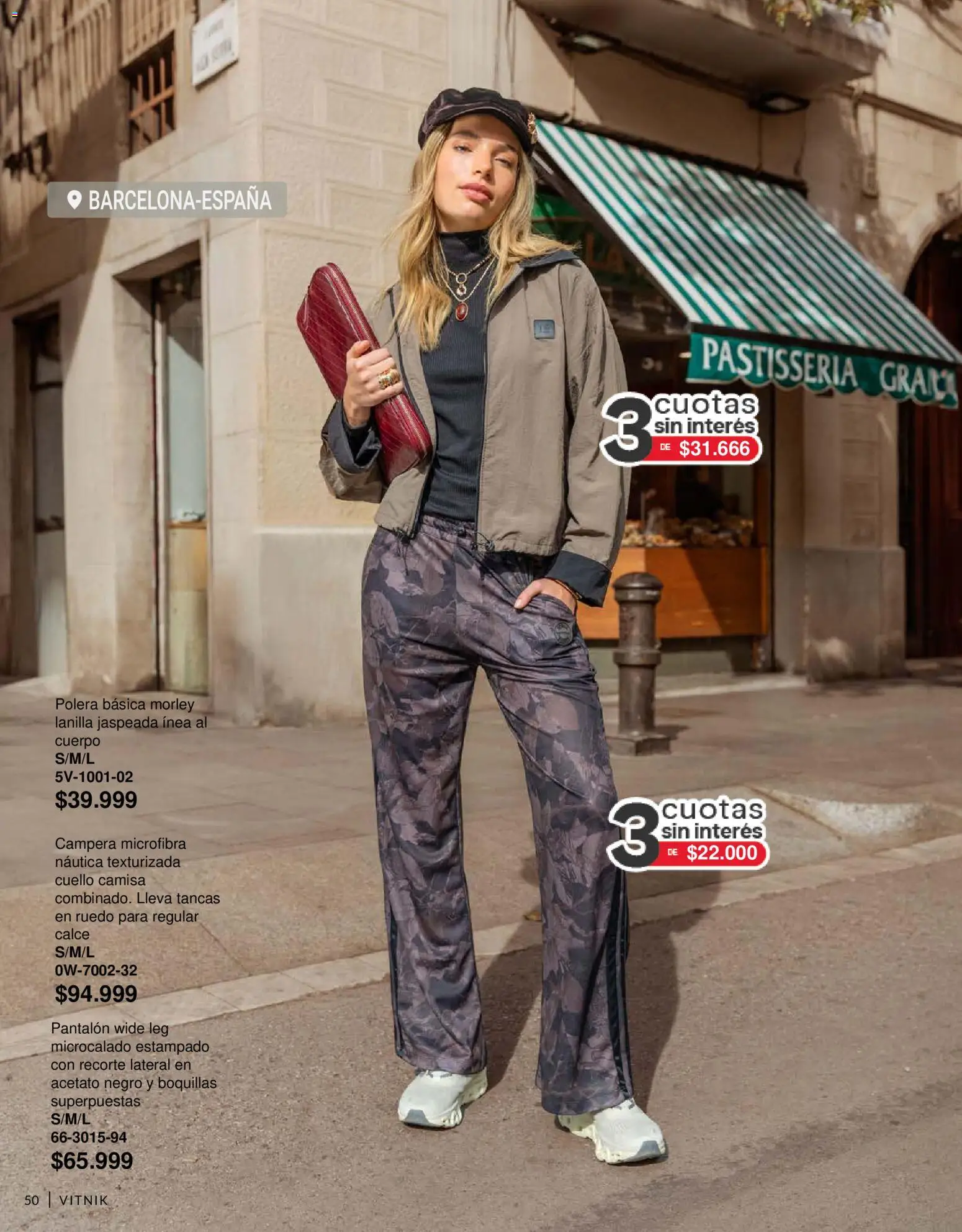 Vitnik - Mujer │ válido desde el 01/04/2026 | Página: 50 | Productos: Campera, Polera, Camisa
