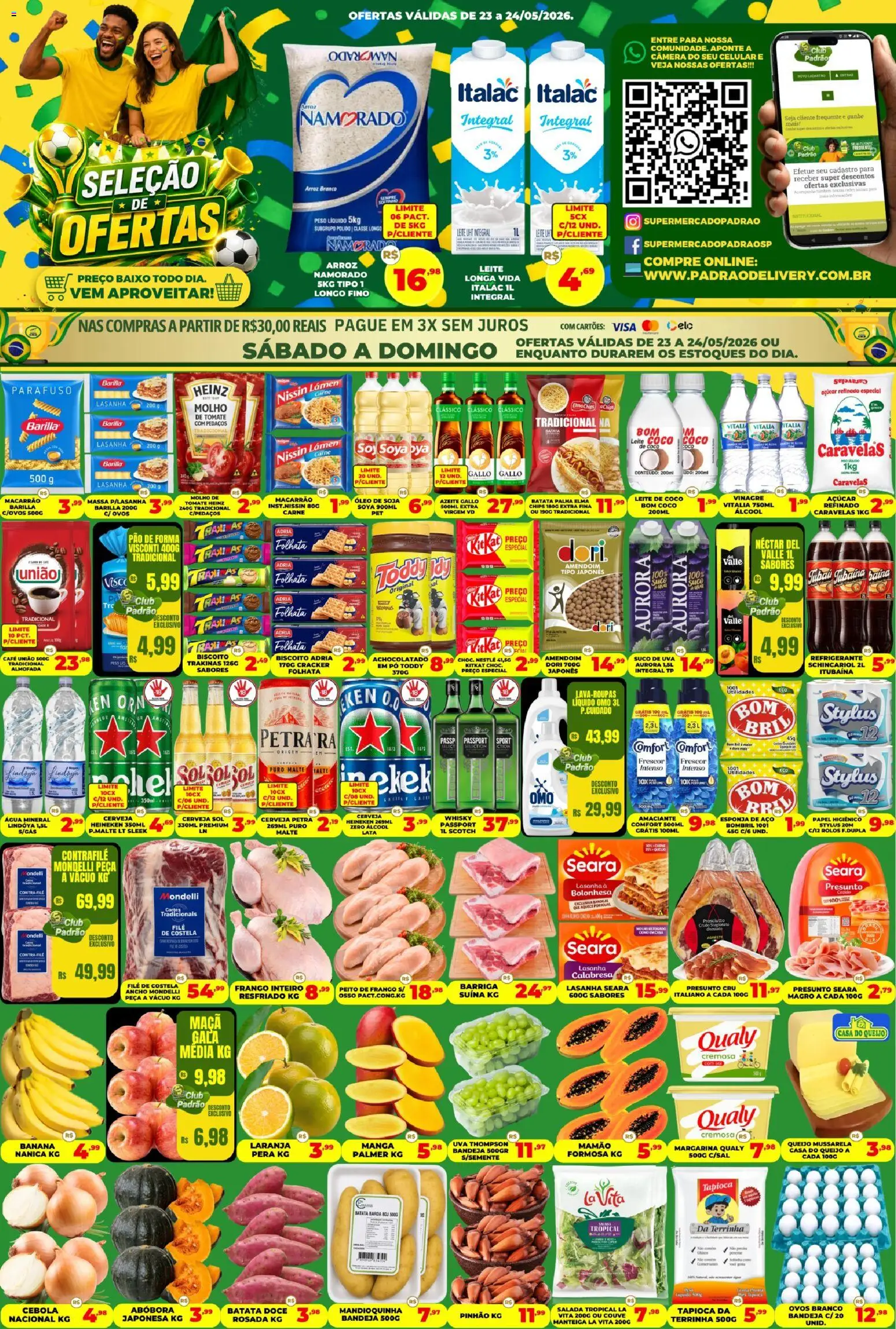 Supermercado Padrão Folheto - válido de 23.05.2026 | Página: 1