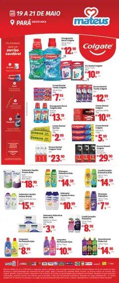 Mateus ofertas Exclusivo Colgate - Pré-Visualização do folheto da loja Mateus, válido de 19.05.2026