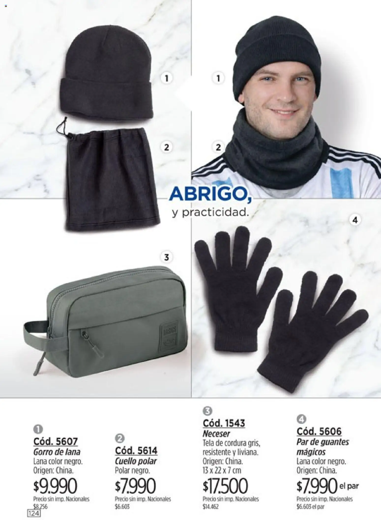 Catálogo Amodil Campaña 9 │ válido desde el 05.05.2026 | Página: 124 | Productos: Neceser, Guantes