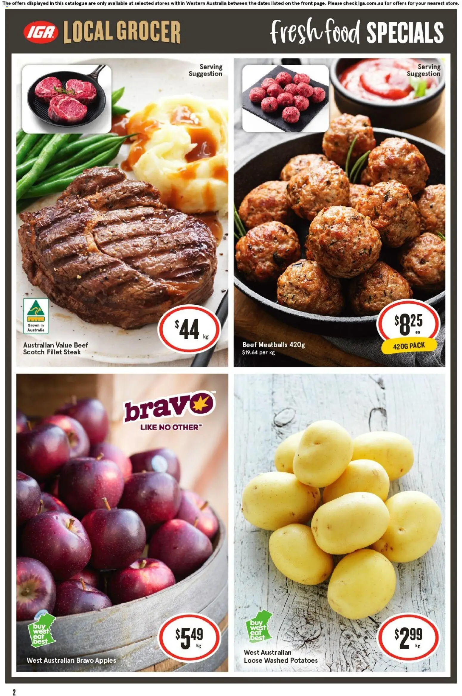 IGA catalogue - valid from 26/08/2026 | Page: 2 | Products: Baby food, Cap, Foam, Tissues